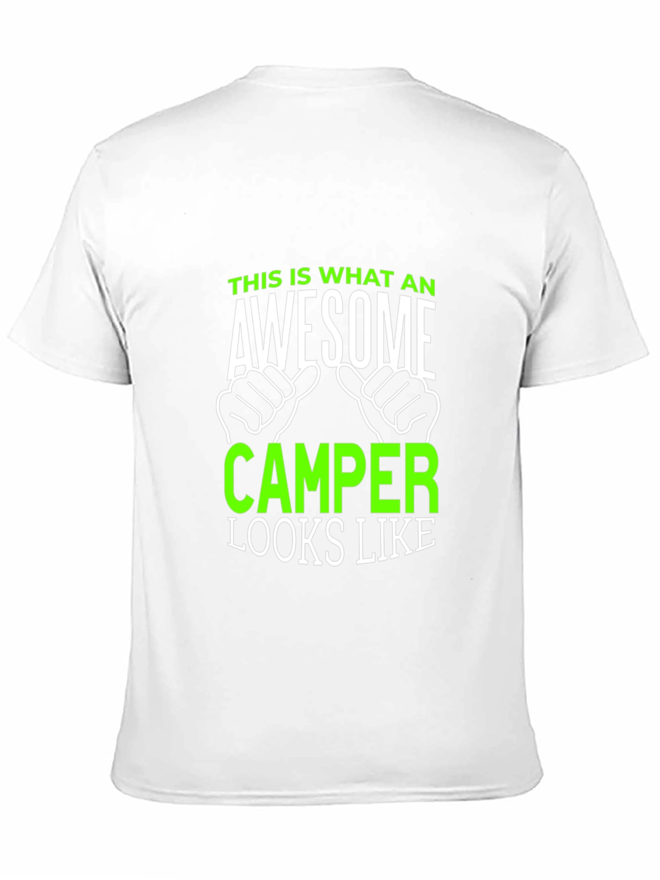 Awesome Camper T-Shirt - Gift for Camping Lovers