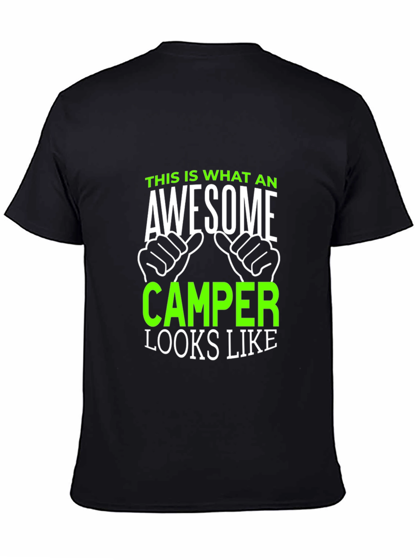 Awesome Camper T-Shirt - Gift for Camping Lovers