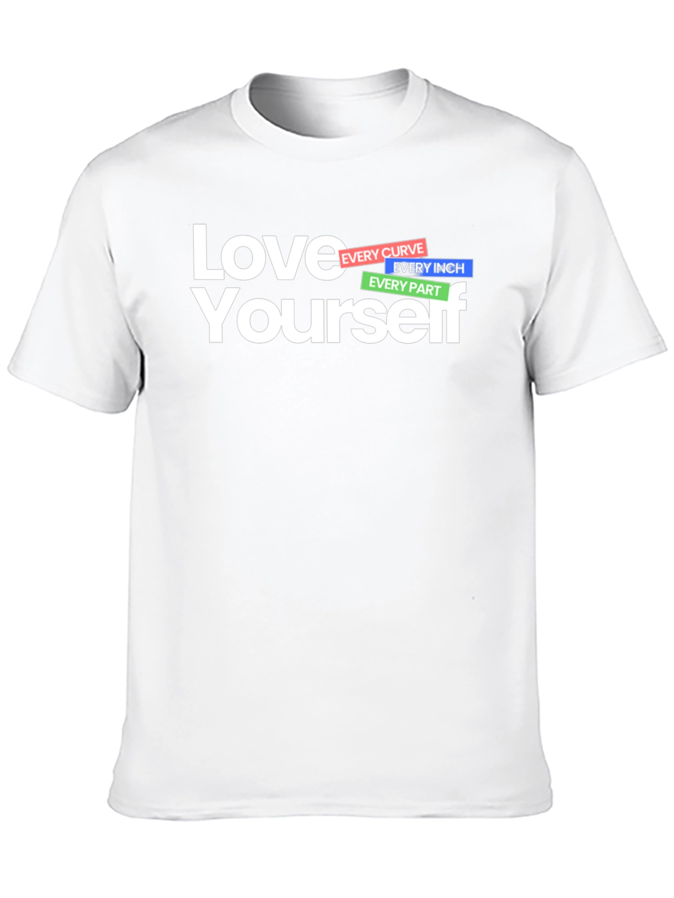 Love Yourself Graphic T-Shirt - Black
