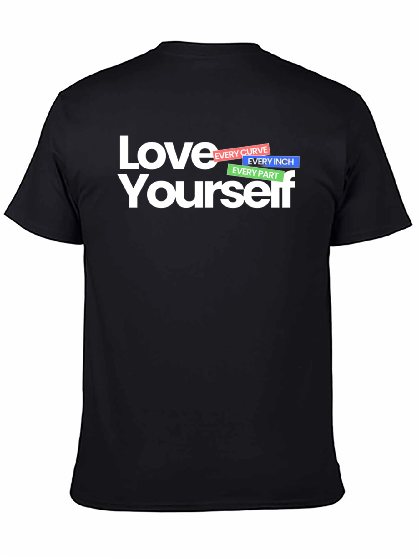 Love Yourself Graphic T-Shirt - Black