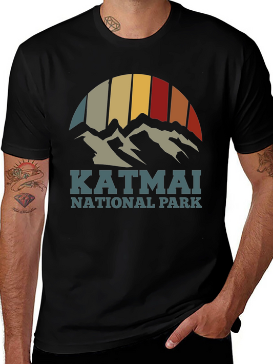 Katmai National Park Retro T-Shirt
