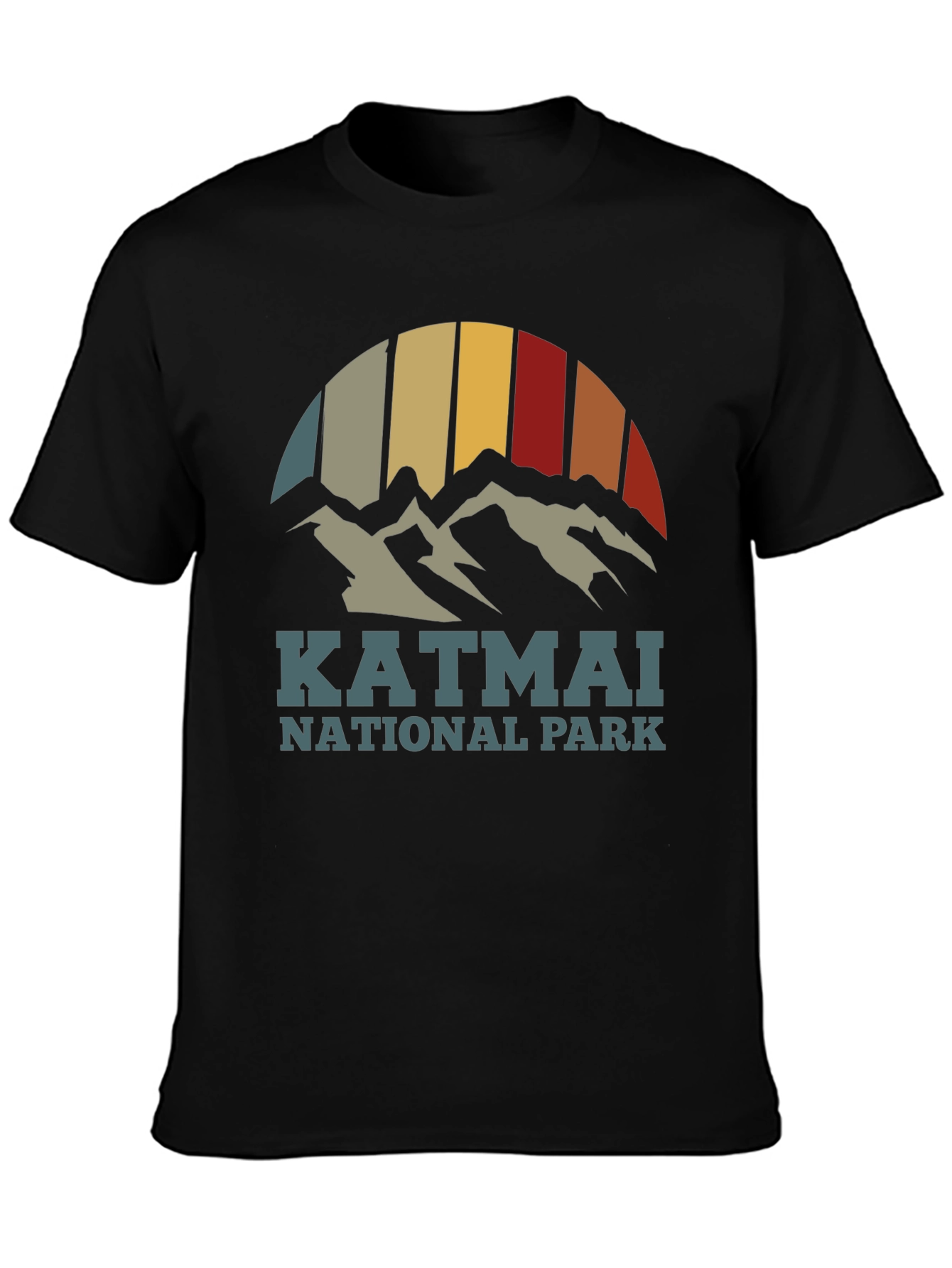 Katmai National Park Retro T-Shirt