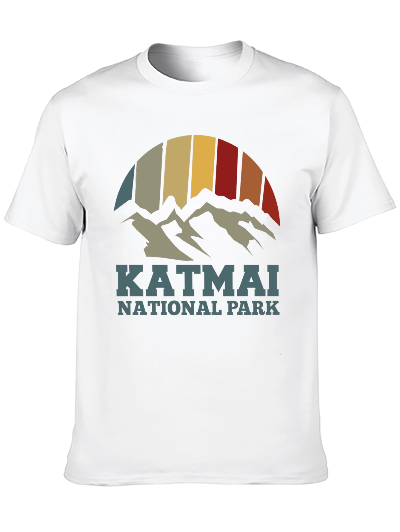 Katmai National Park Retro T-Shirt