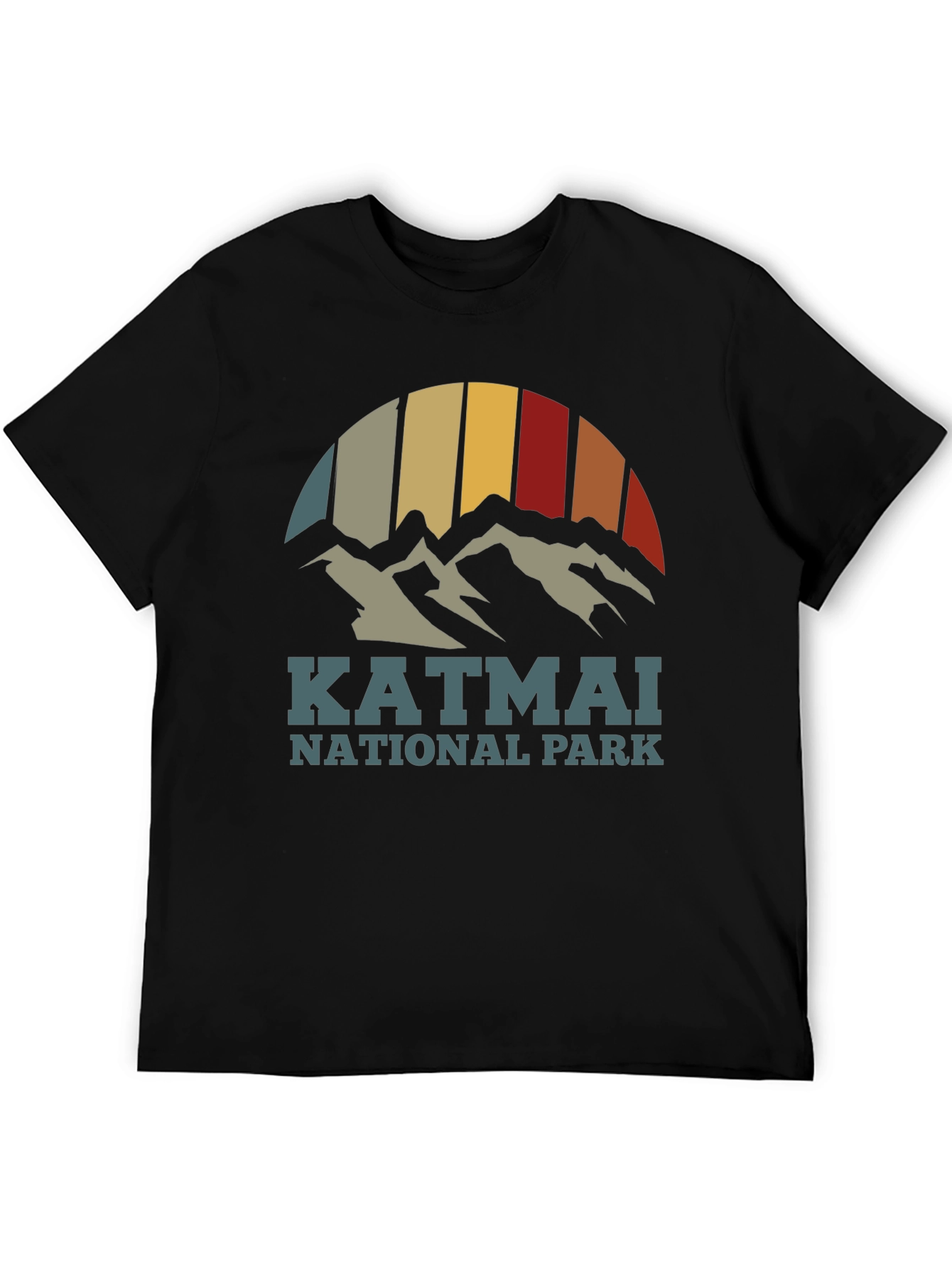 Katmai National Park Retro T-Shirt