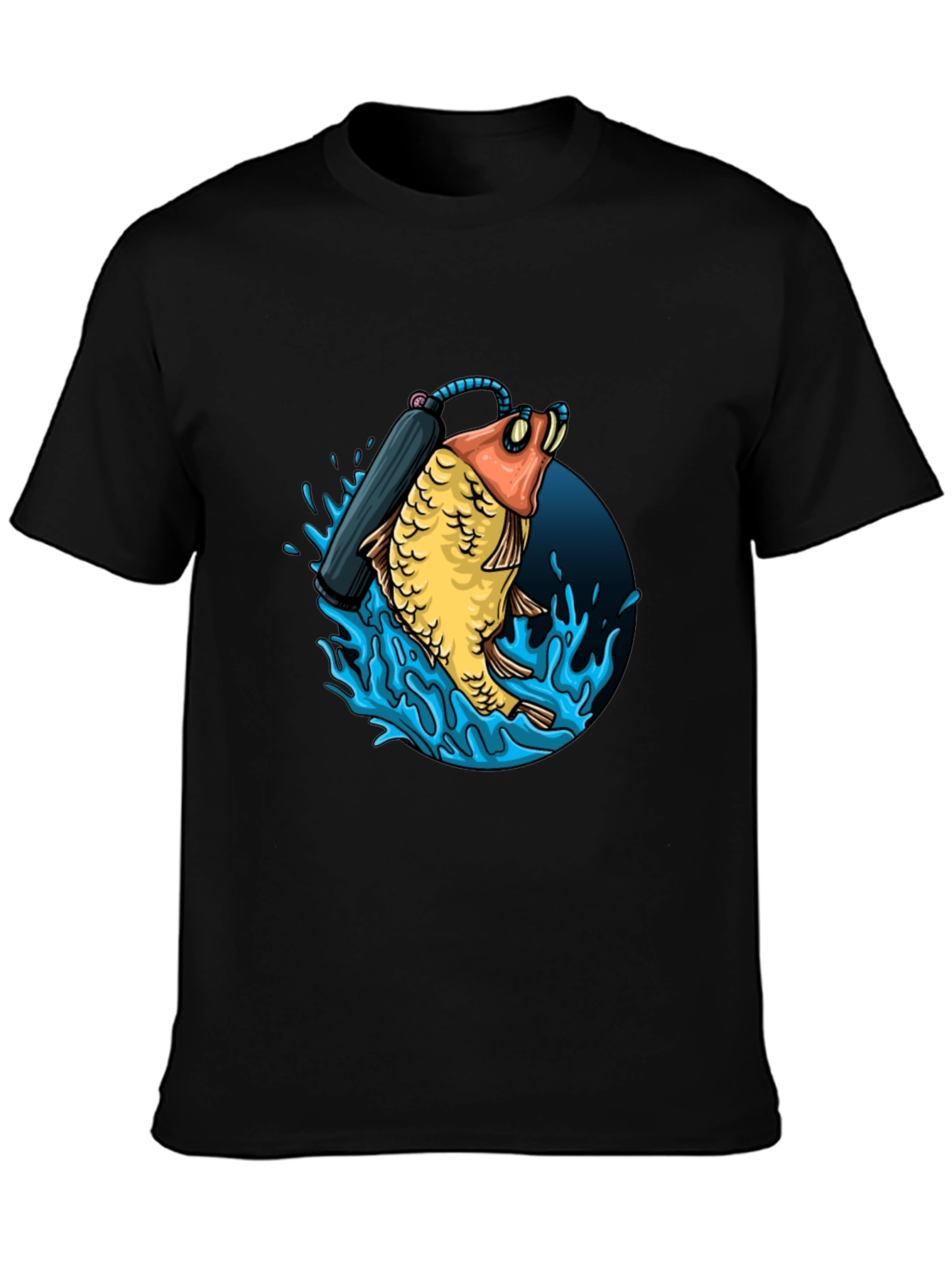 Diving Fish Graphic Tee
