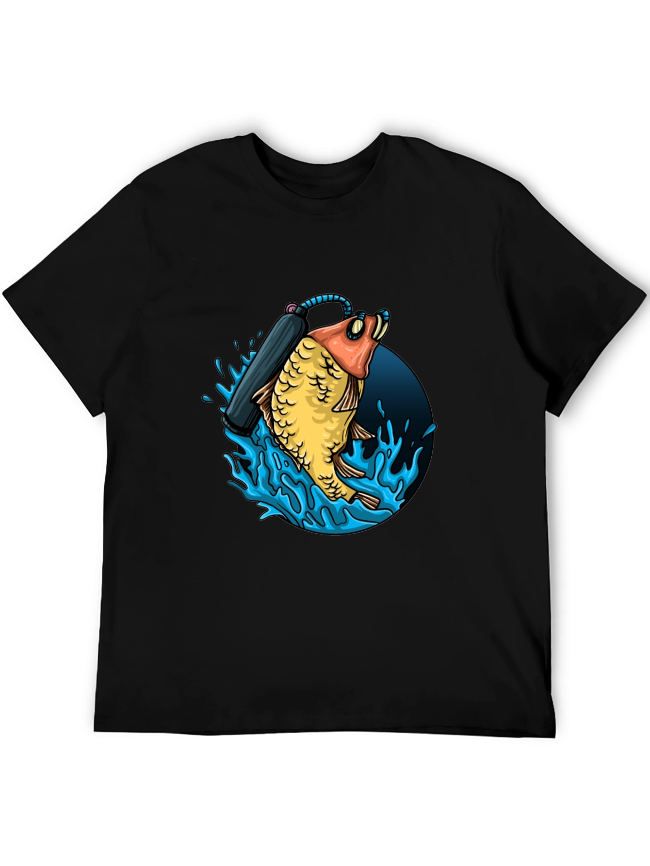 Diving Fish Graphic Tee