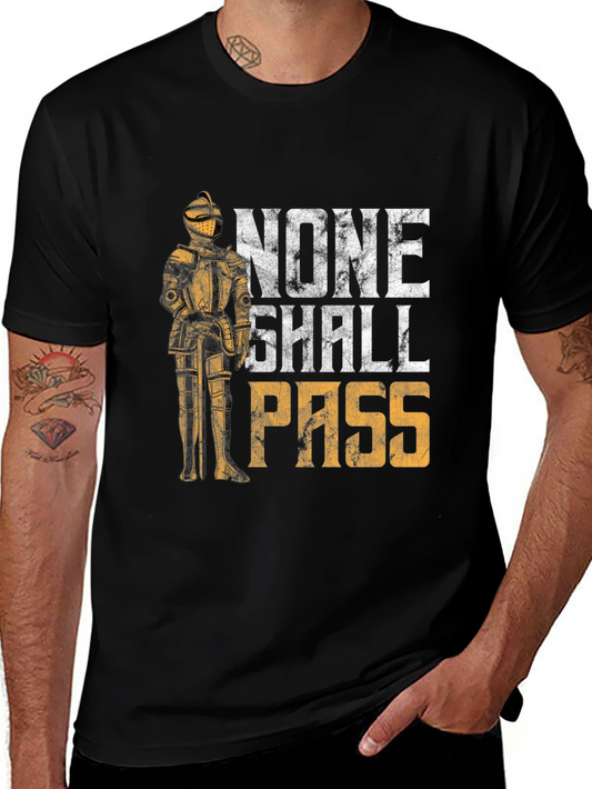 None Shall Pass Knight T-Shirt