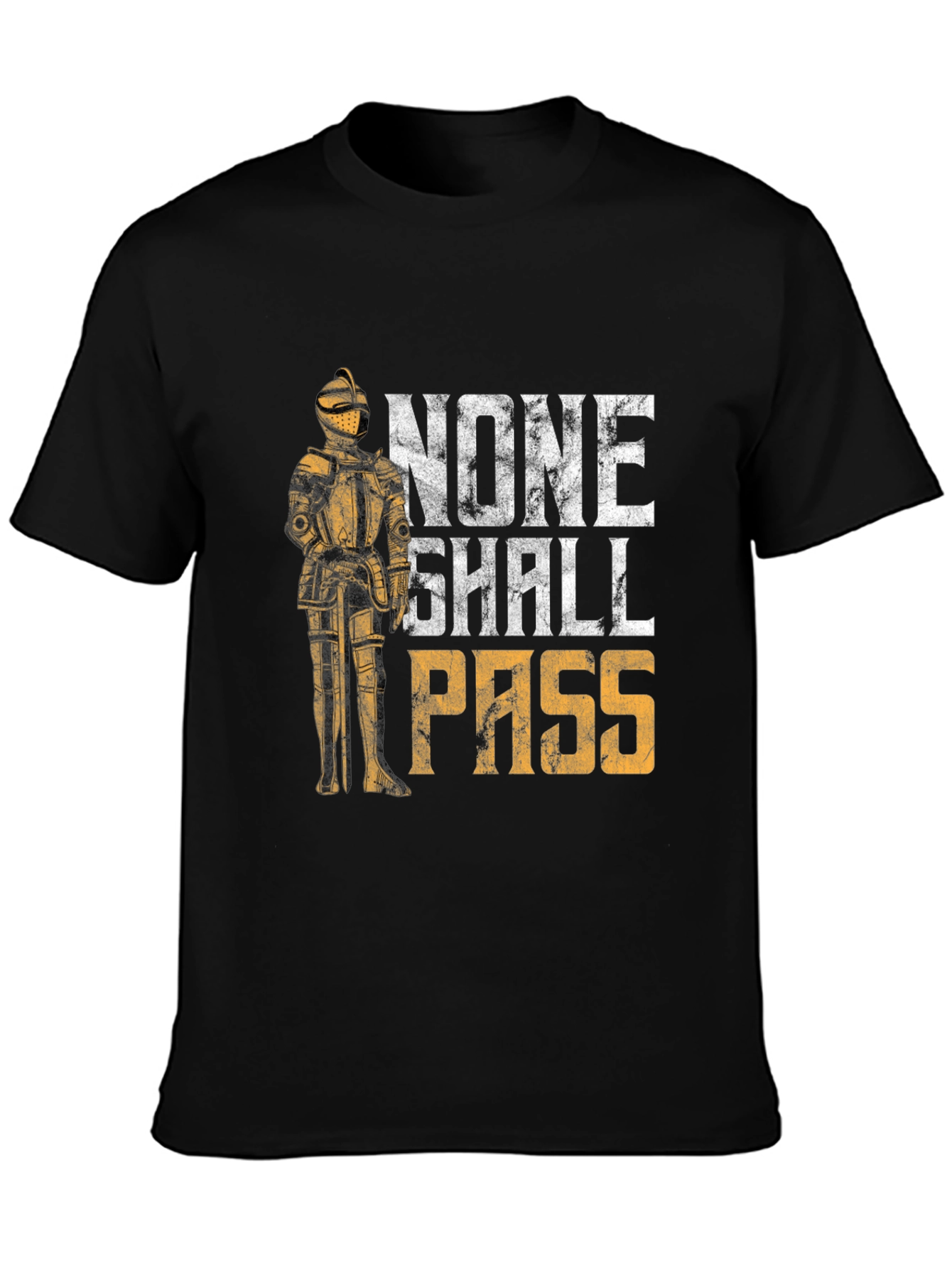 None Shall Pass Knight T-Shirt