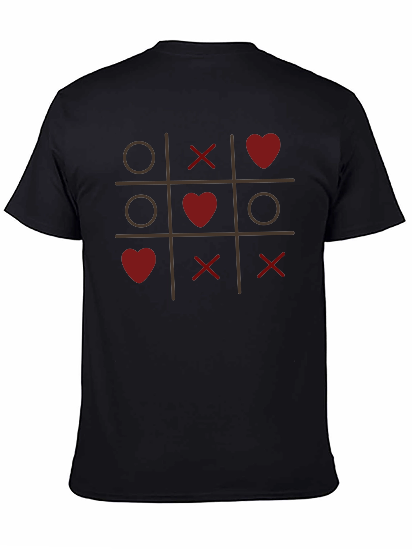 Tic-Tac-Toe Love T-Shirt - Valentines Day Special
