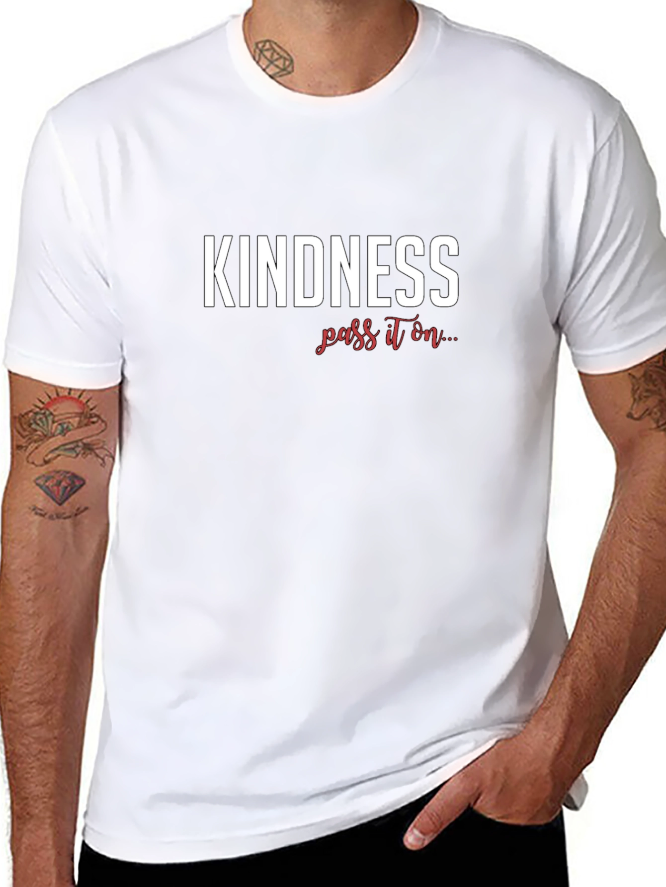 Kindness Pass It On Graphic T-Shirt