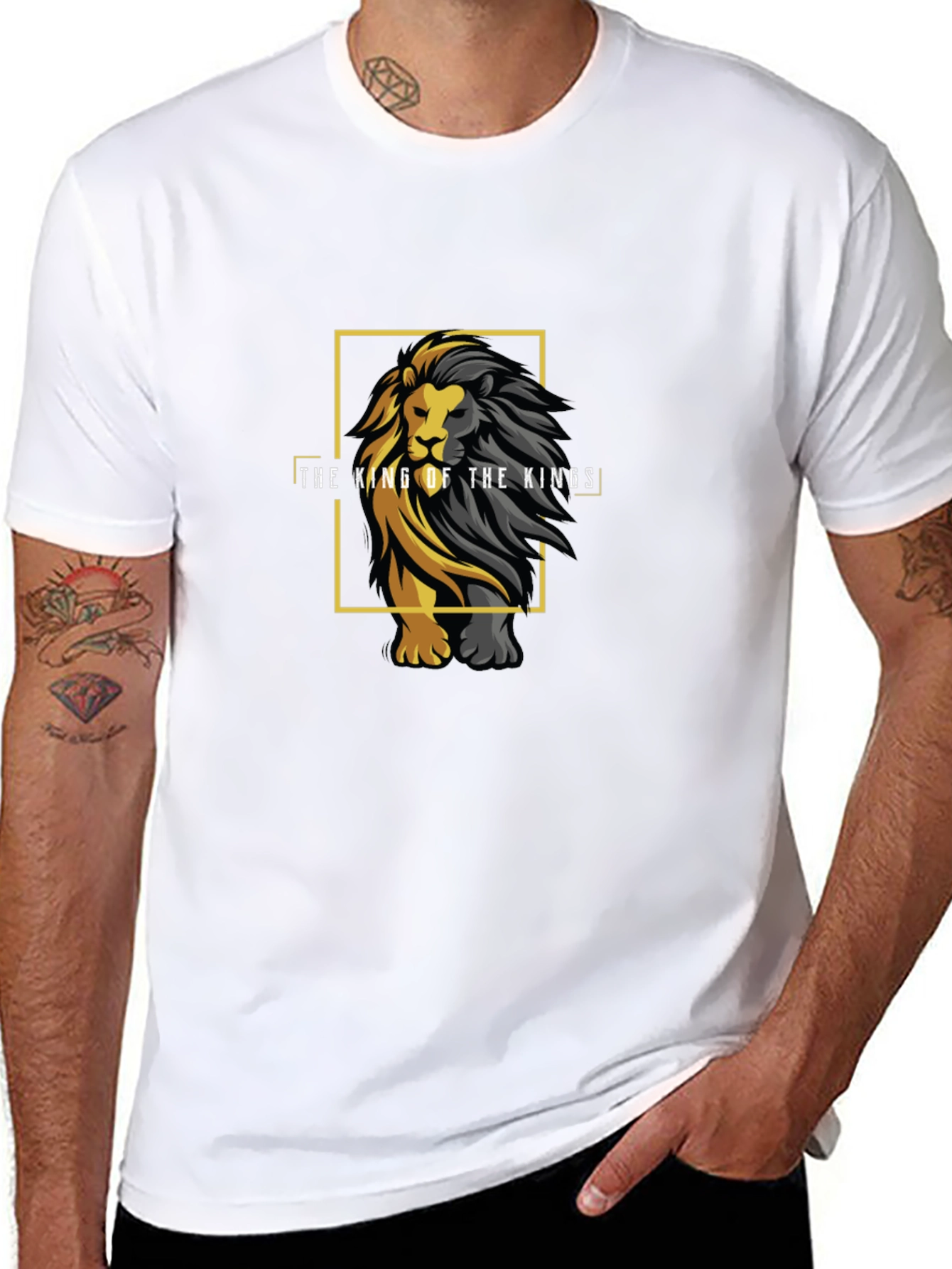 King of Kings Lion Graphic T-Shirt