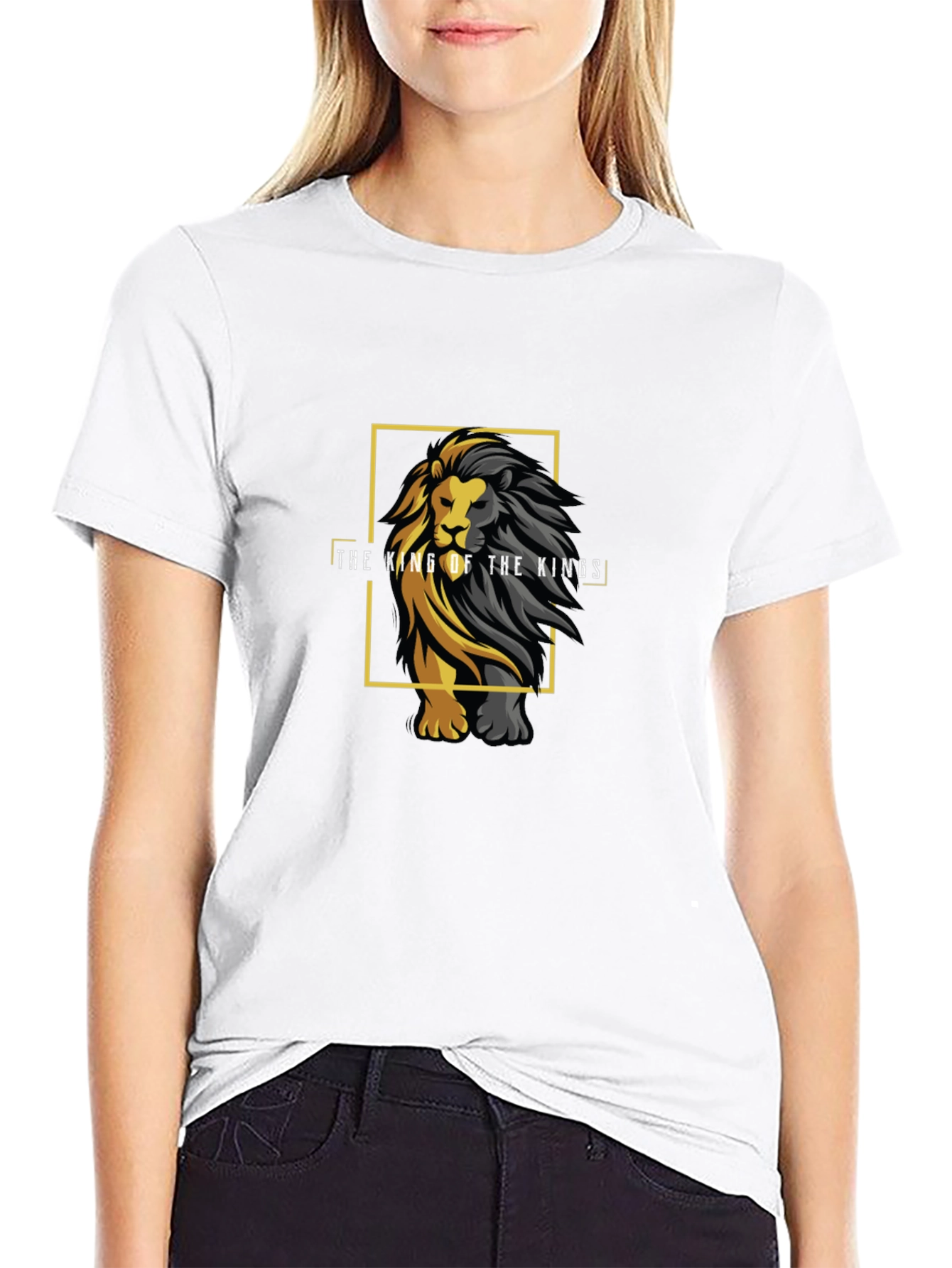 King of Kings Lion Graphic T-Shirt