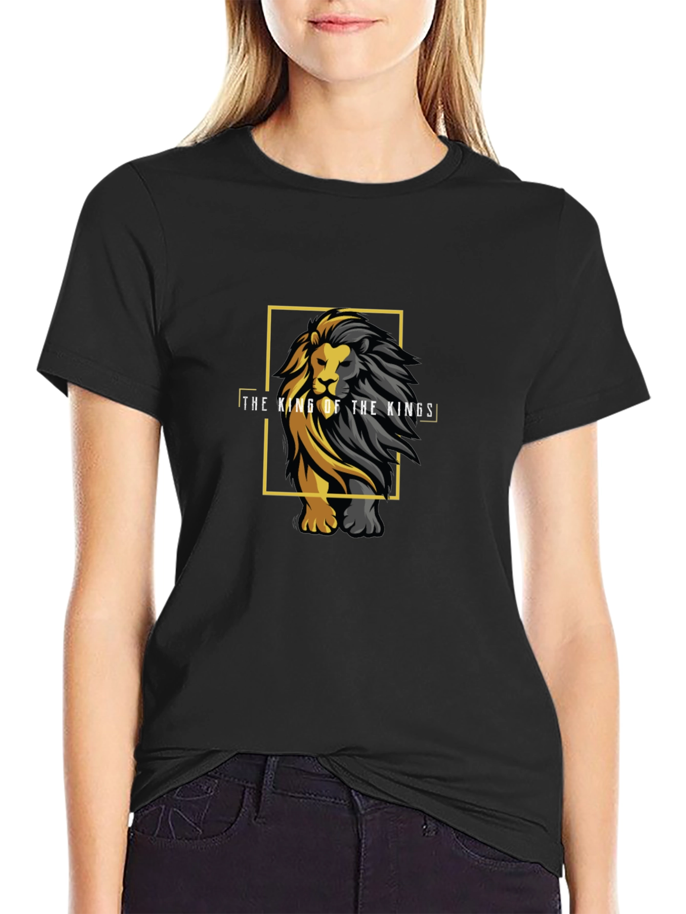 King of Kings Lion Graphic T-Shirt
