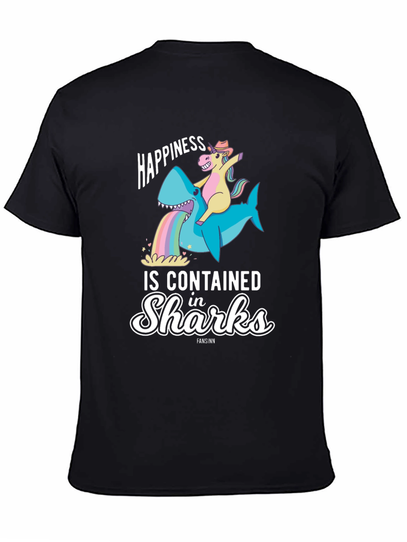 Happiness in Sharks T-Shirt