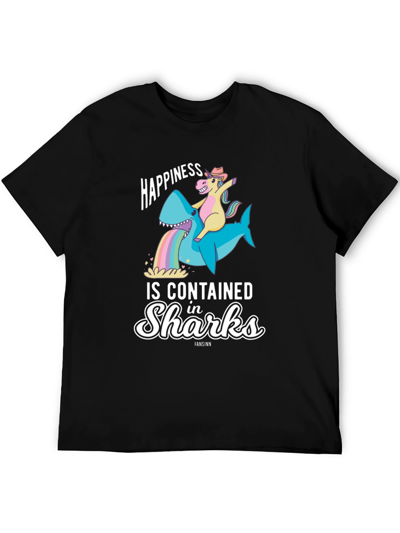 Happiness in Sharks T-Shirt