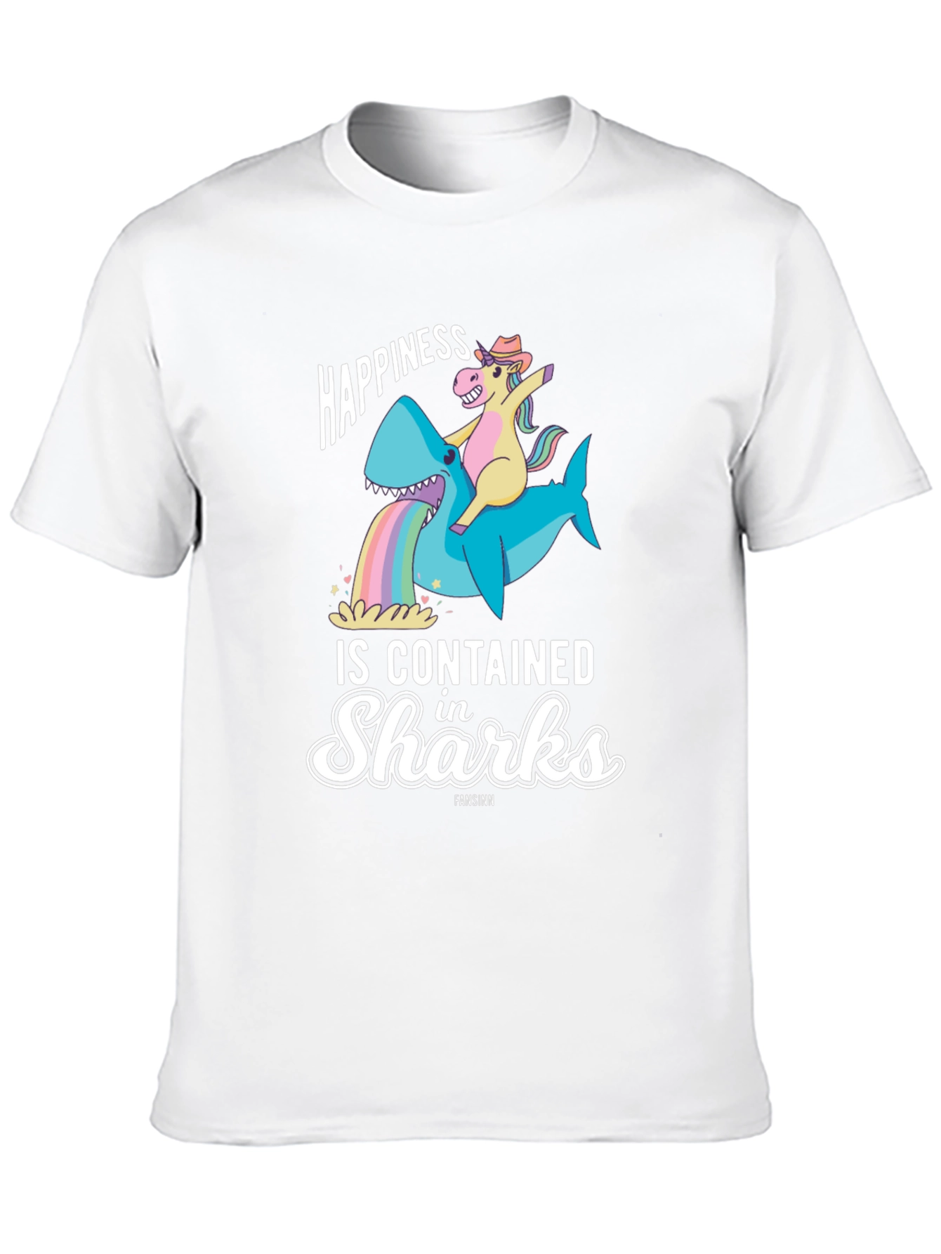 Happiness in Sharks T-Shirt