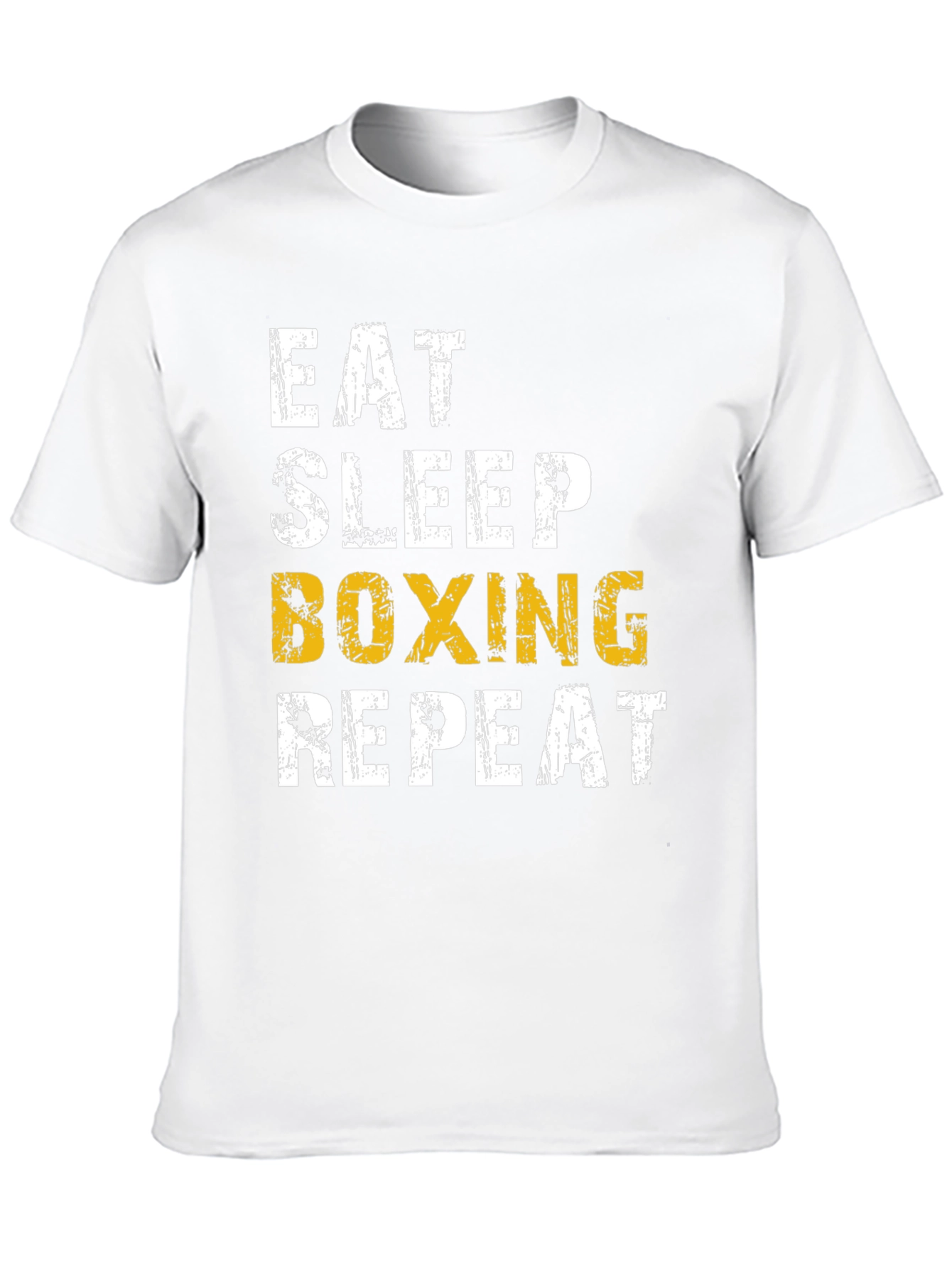 Eat Sleep Boxing Repeat Graphic T-Shirt