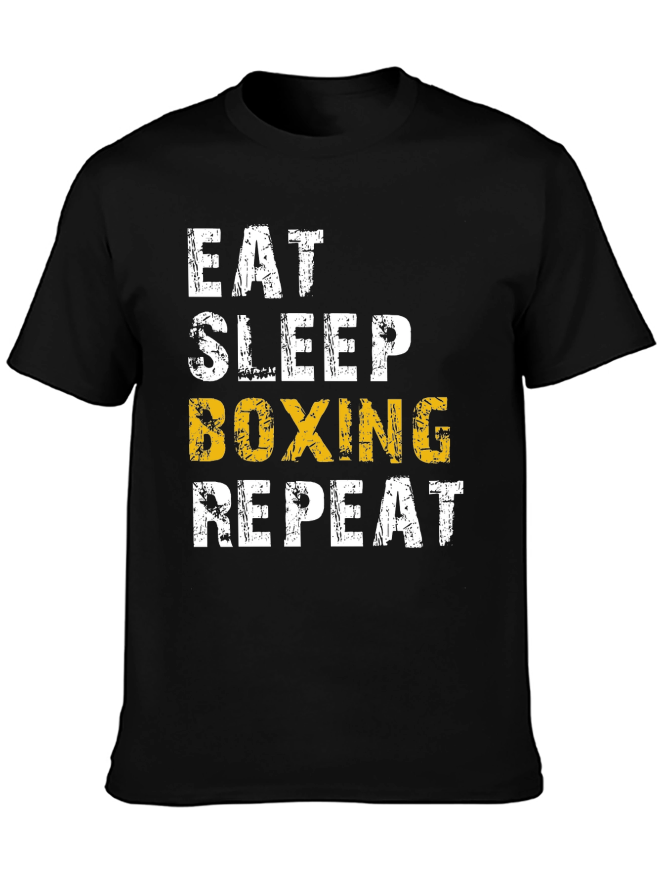 Eat Sleep Boxing Repeat Graphic T-Shirt