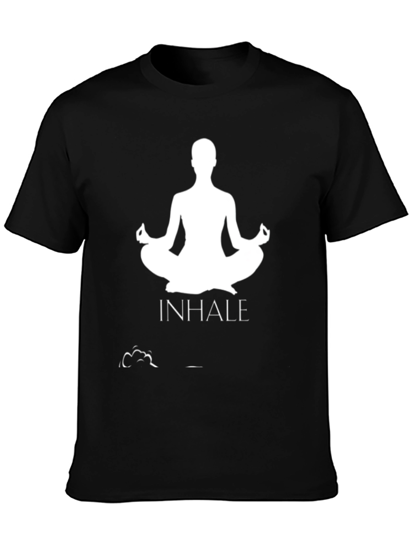 Inhale Yoga Meditation Graphic Tee