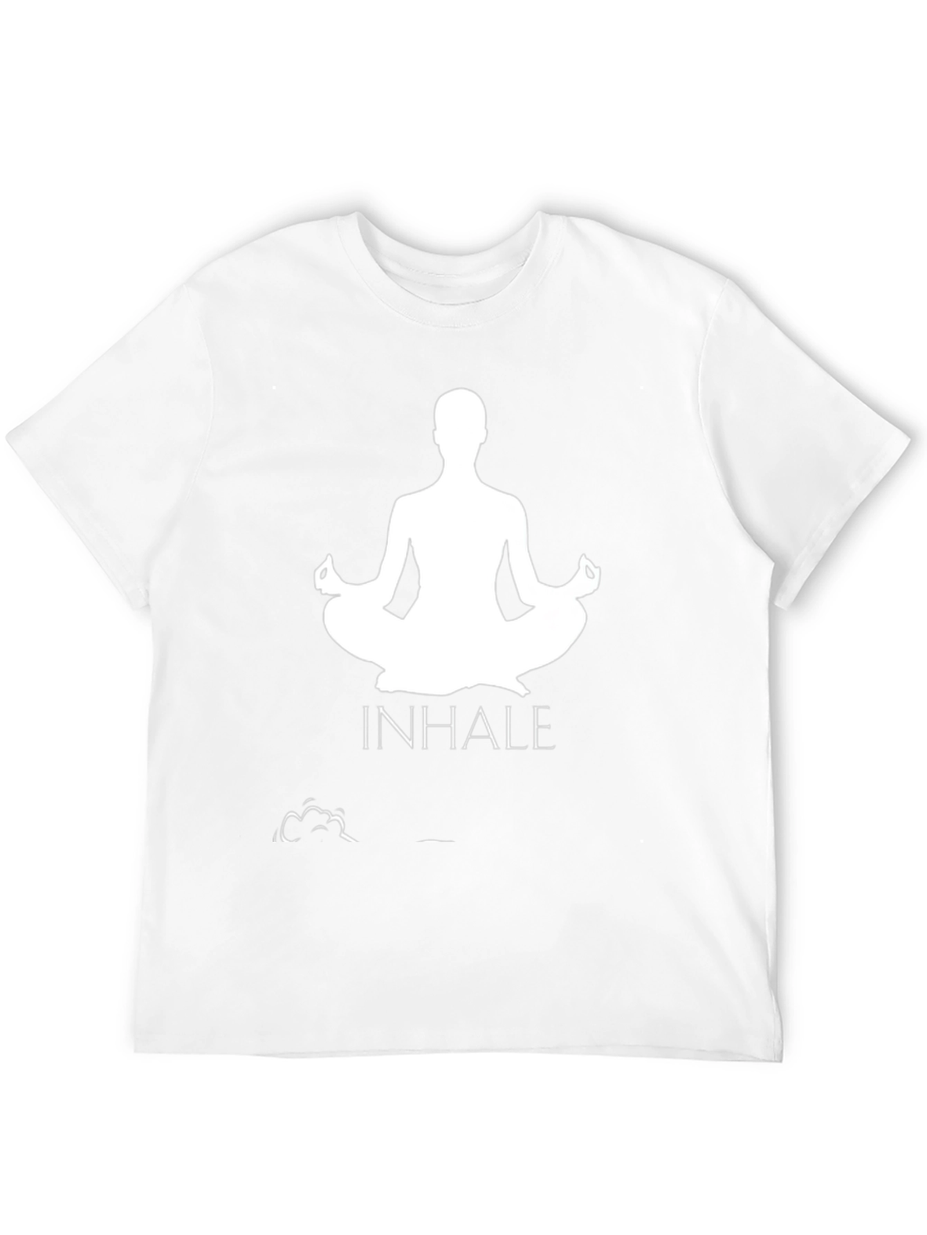 Inhale Yoga Meditation Graphic Tee