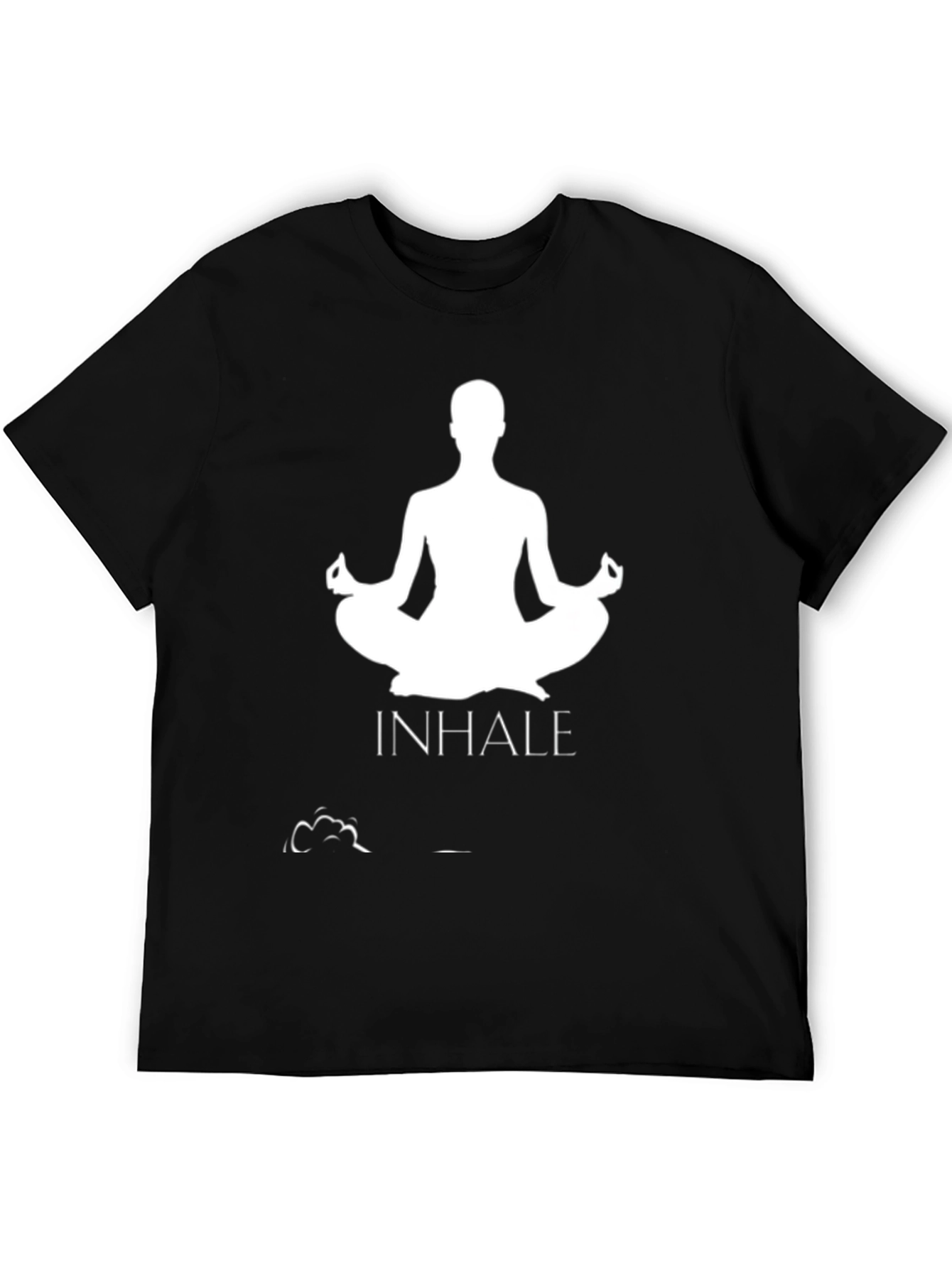 Inhale Yoga Meditation Graphic Tee