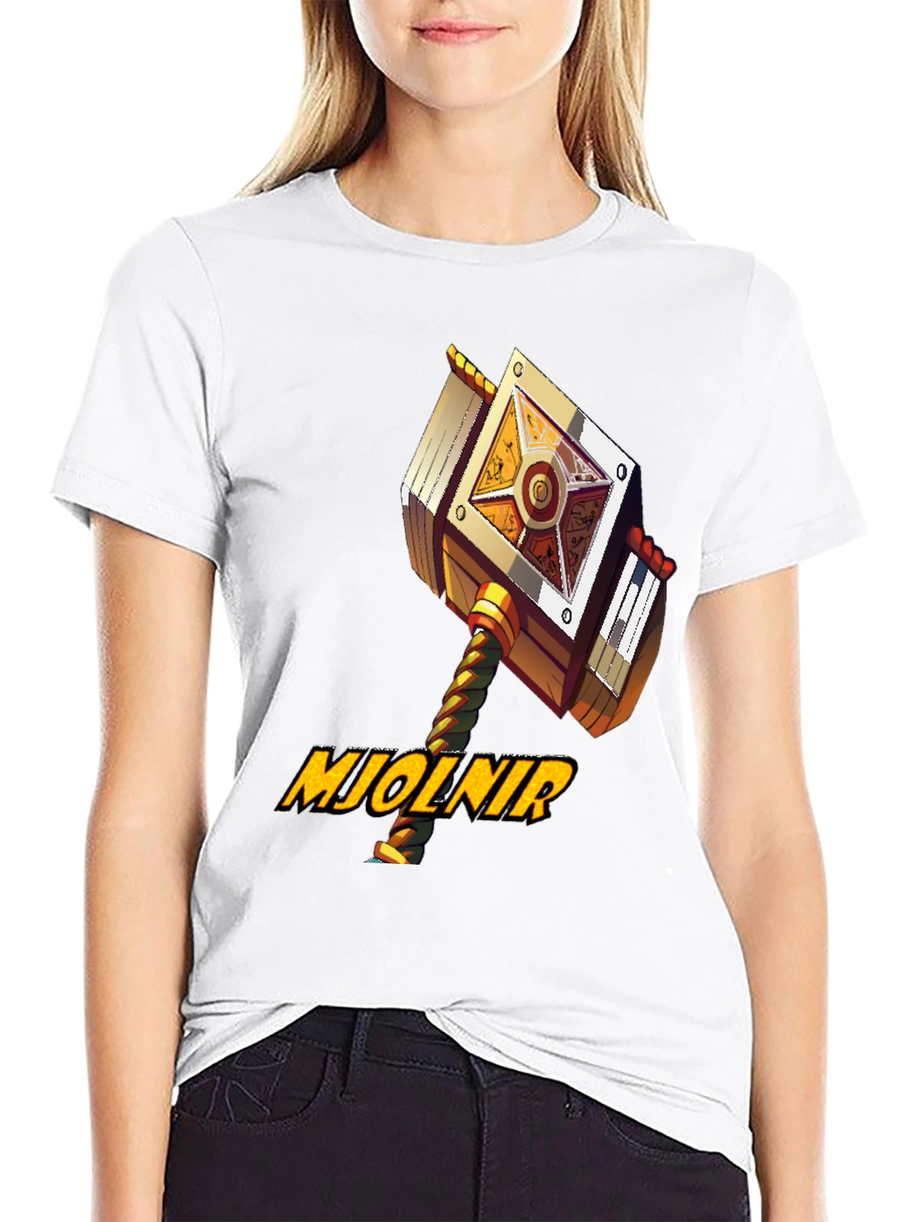 Mjolnir Hammer Graphic T-Shirt