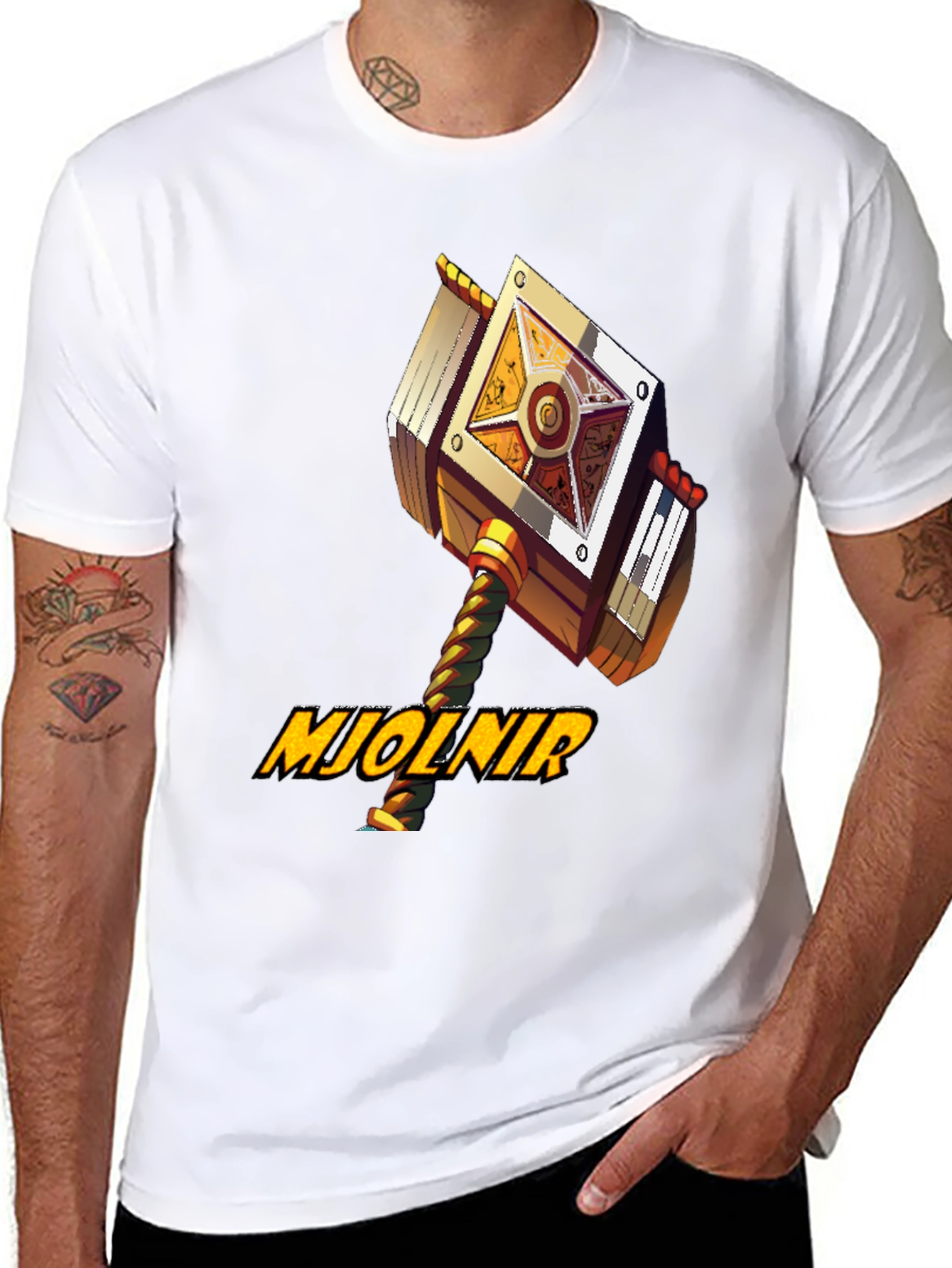 Mjolnir Hammer Graphic T-Shirt