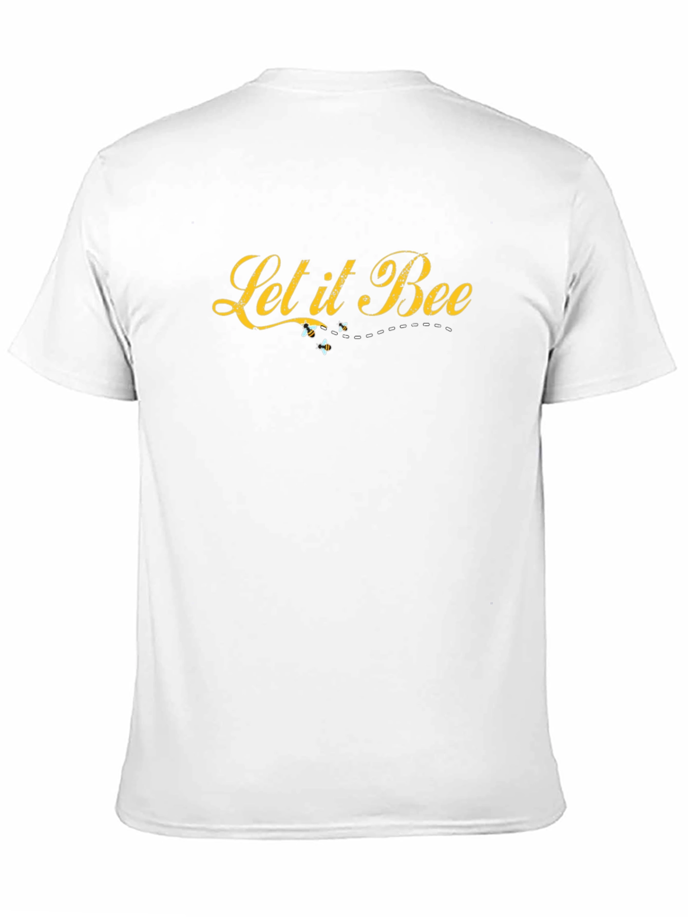 Let it Bee Graphic T-Shirt - Black Cotton Tee
