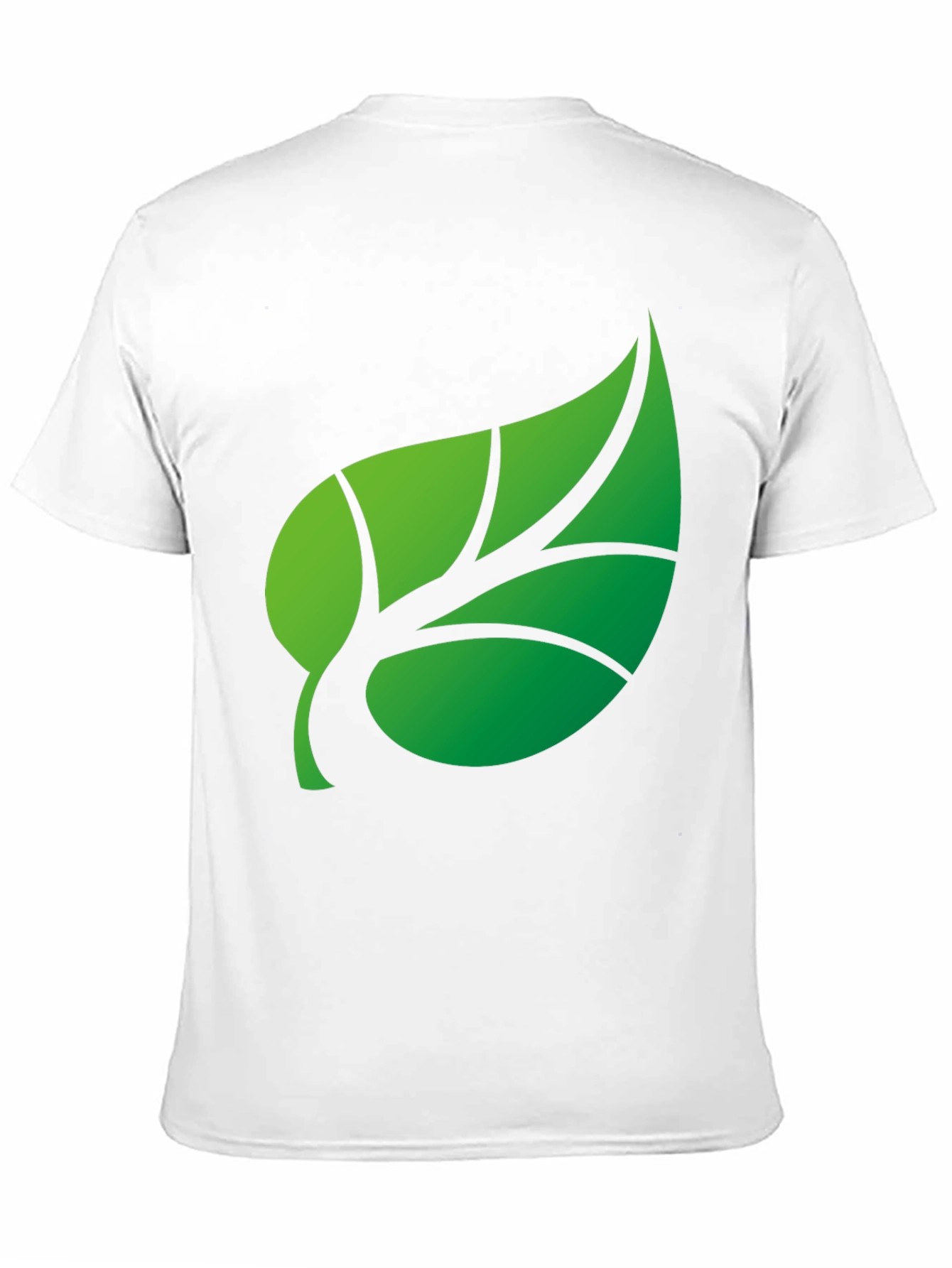 Green Leaf Graphic T-Shirt