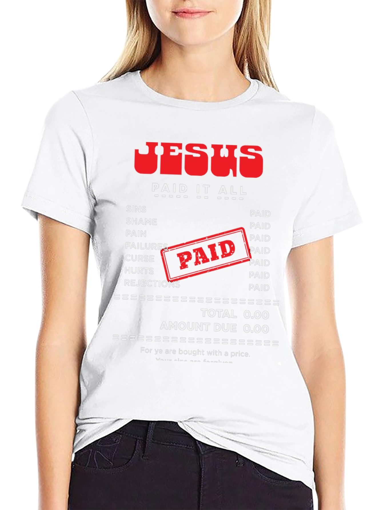Jesus Paid It All T-Shirt