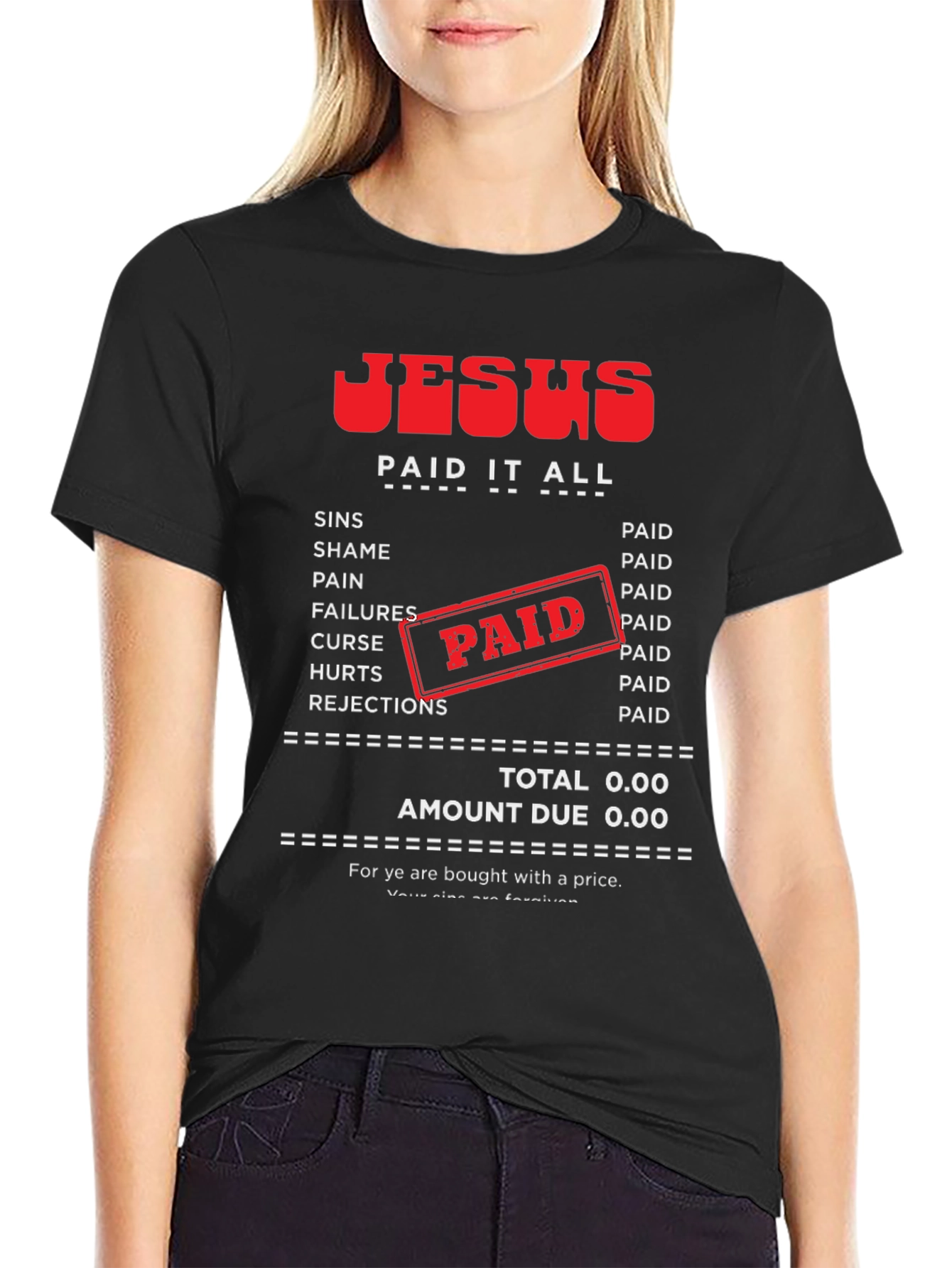 Jesus Paid It All T-Shirt