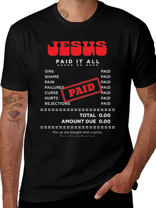 Jesus Paid It All T-Shirt