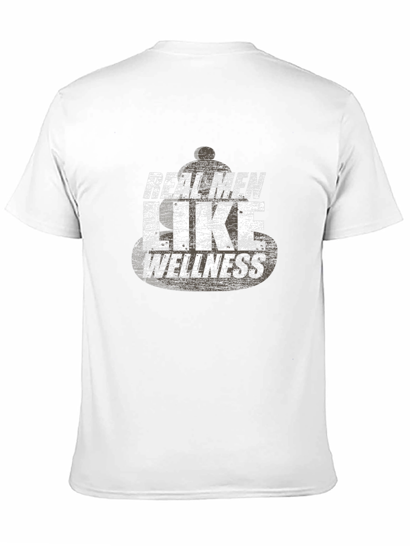 Real Men Like Wellness Graphic T-Shirt