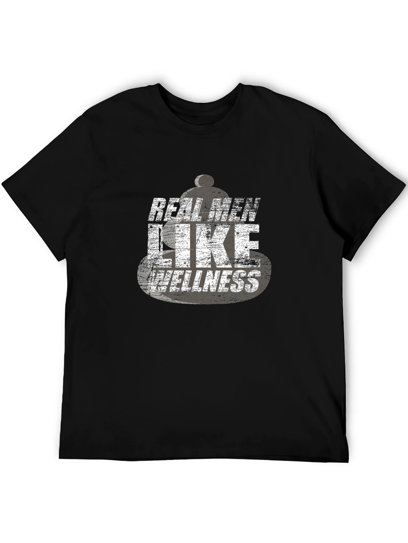 Real Men Like Wellness Graphic T-Shirt