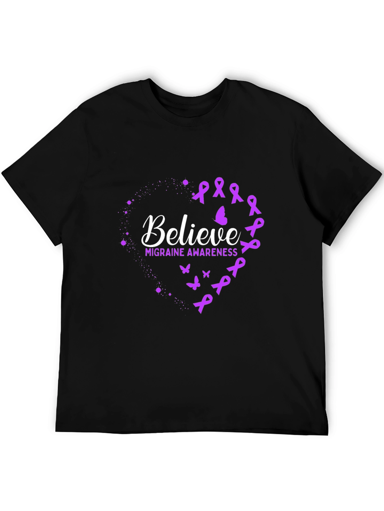 Believe Migraine Awareness T-Shirt