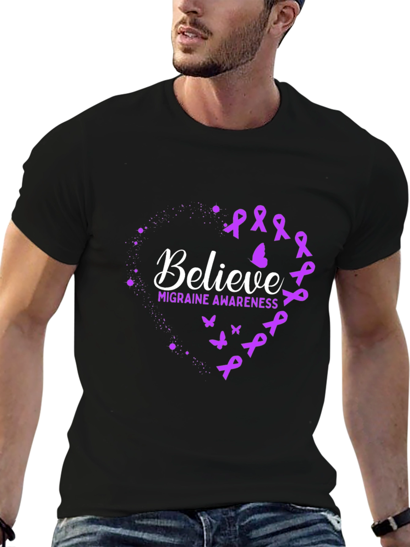 Believe Migraine Awareness T-Shirt