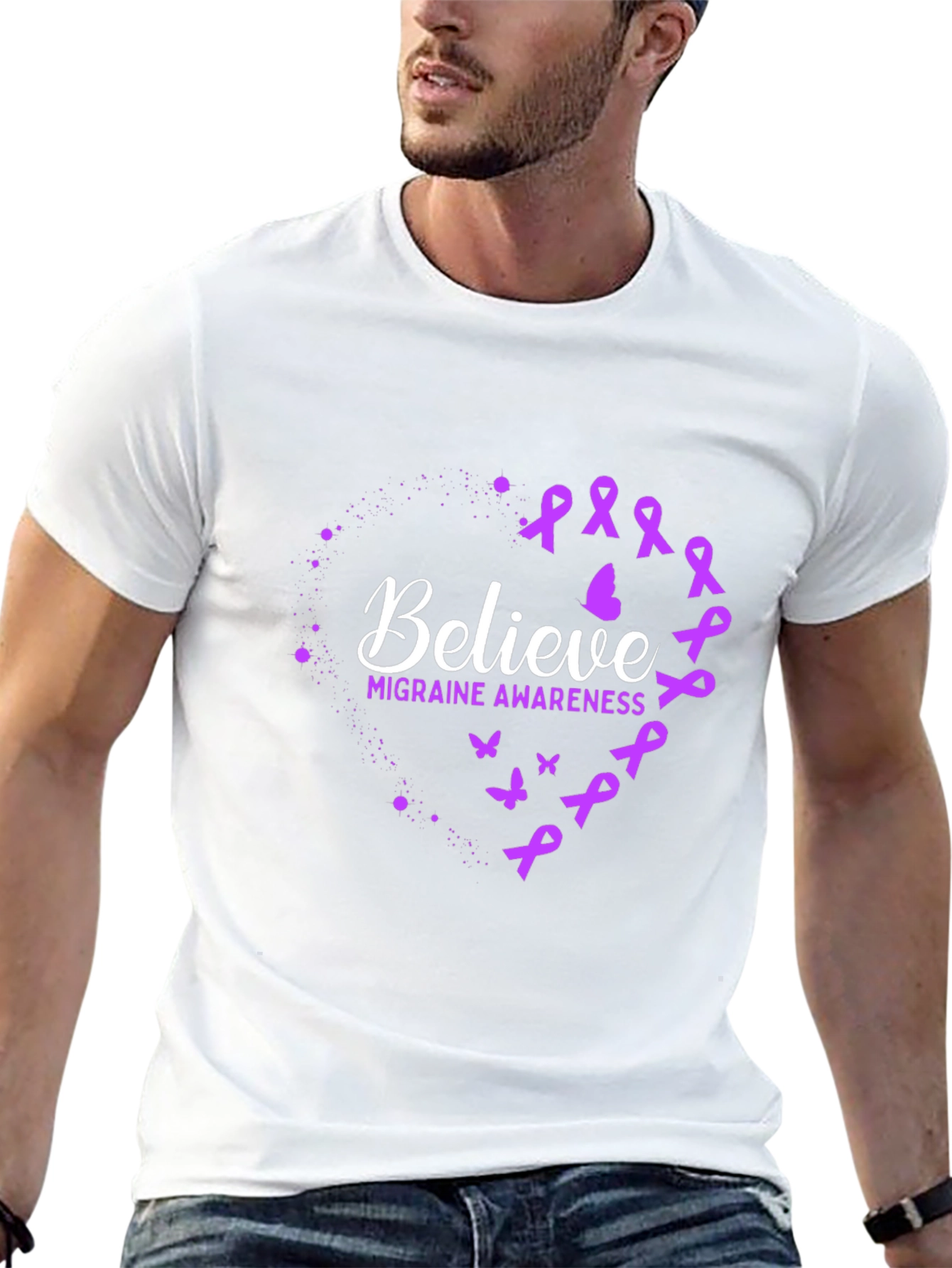 Believe Migraine Awareness T-Shirt