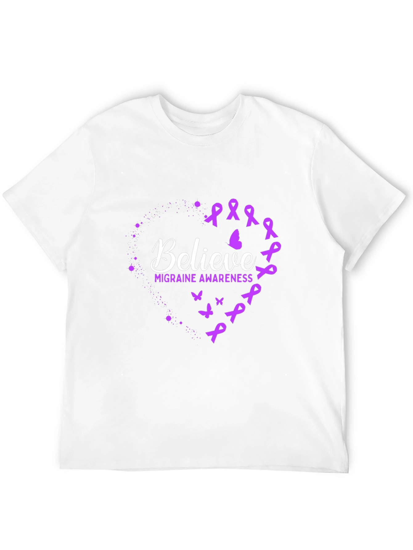 Believe Migraine Awareness T-Shirt