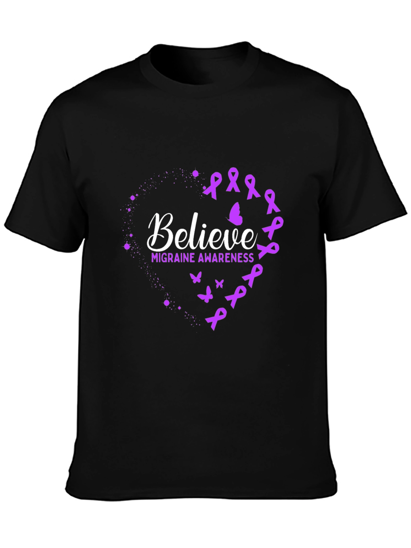 Believe Migraine Awareness T-Shirt