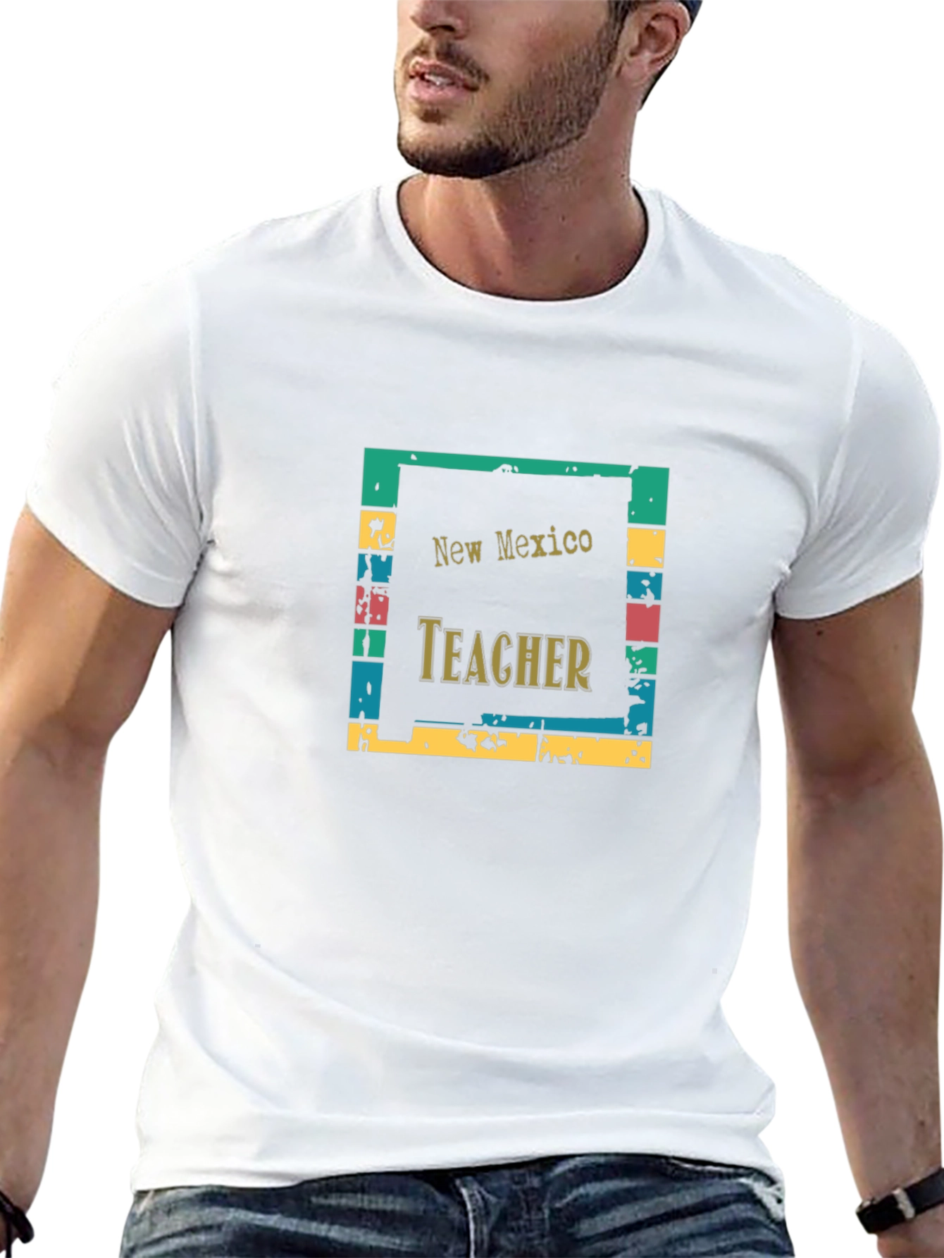 New Mexico Teacher Graphic T-Shirt