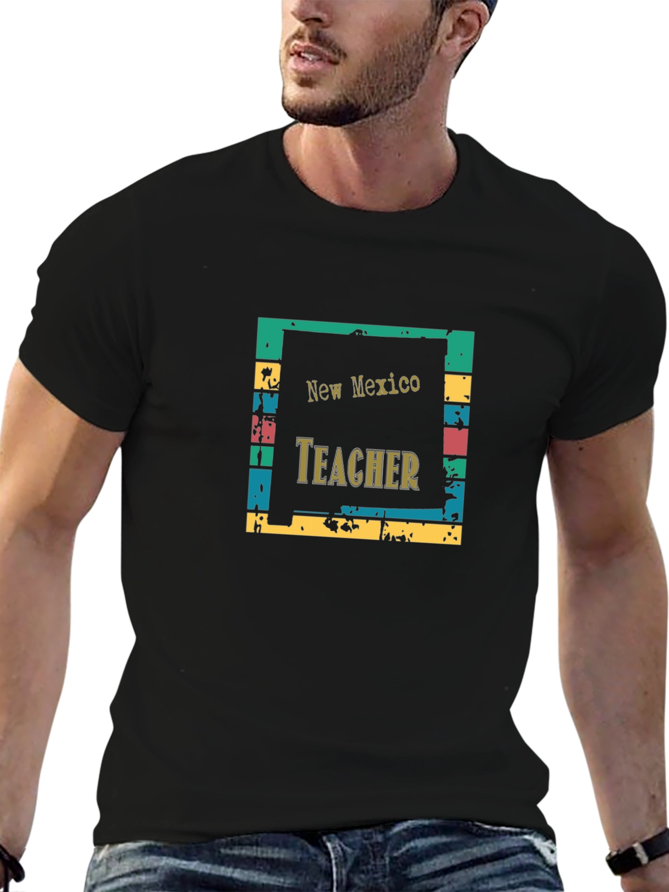 New Mexico Teacher Graphic T-Shirt
