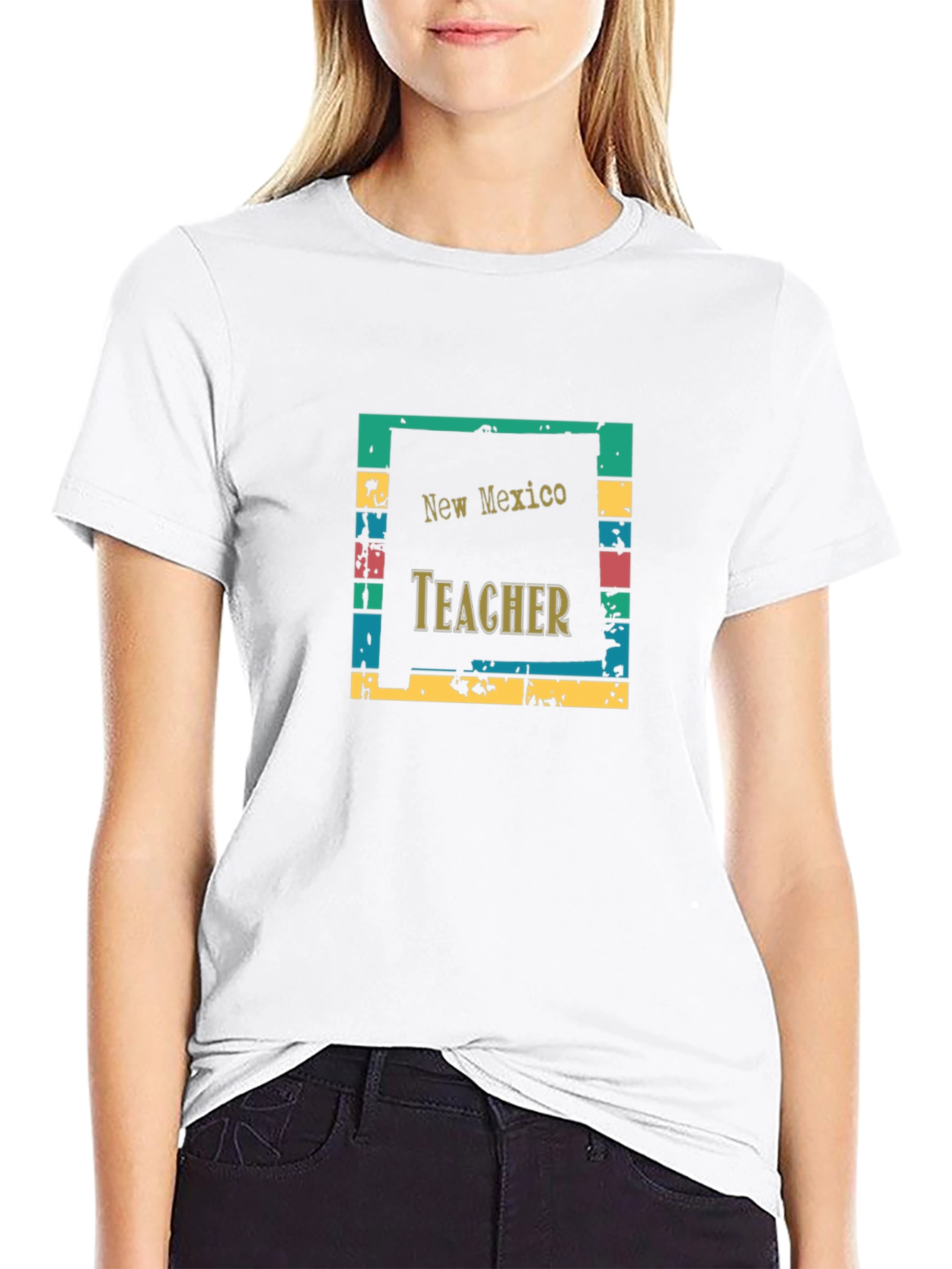 New Mexico Teacher Graphic T-Shirt