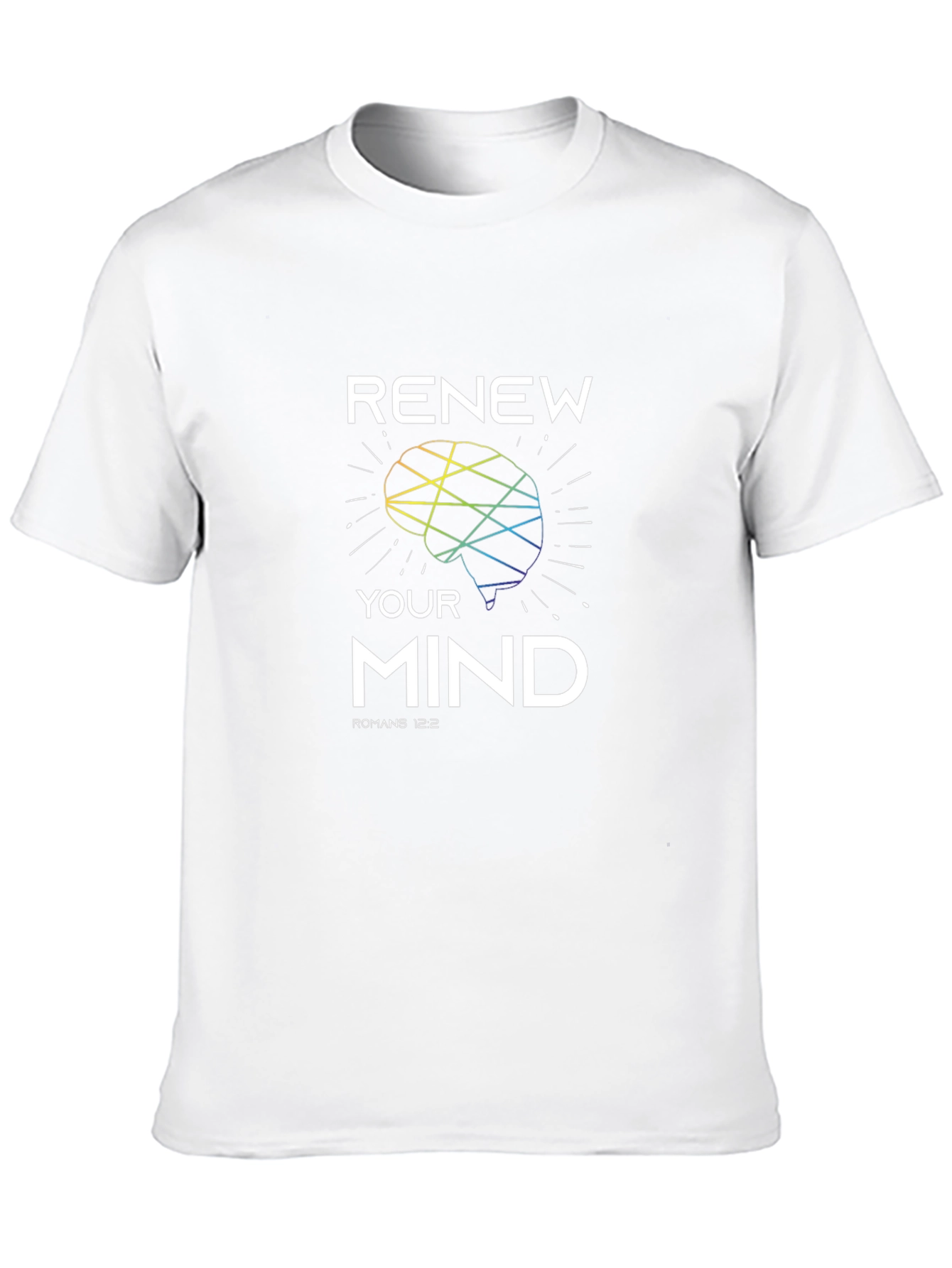 Renew Your Mind Black Graphic Tee