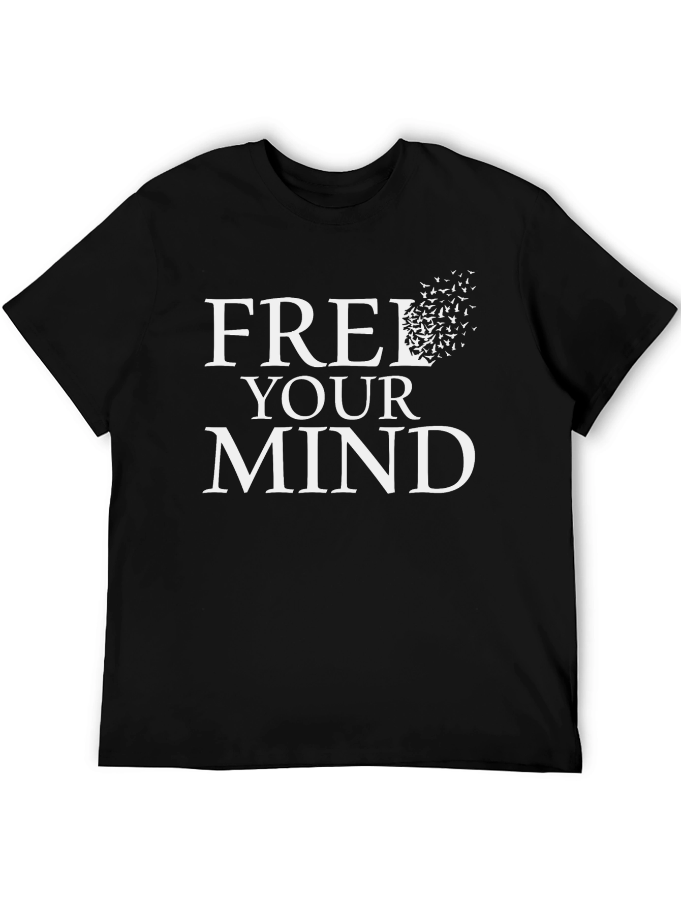Free Your Mind Graphic Tee - Black