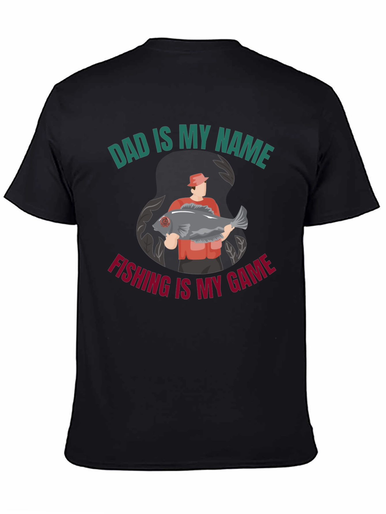 Dad Fishing Graphic T-Shirt