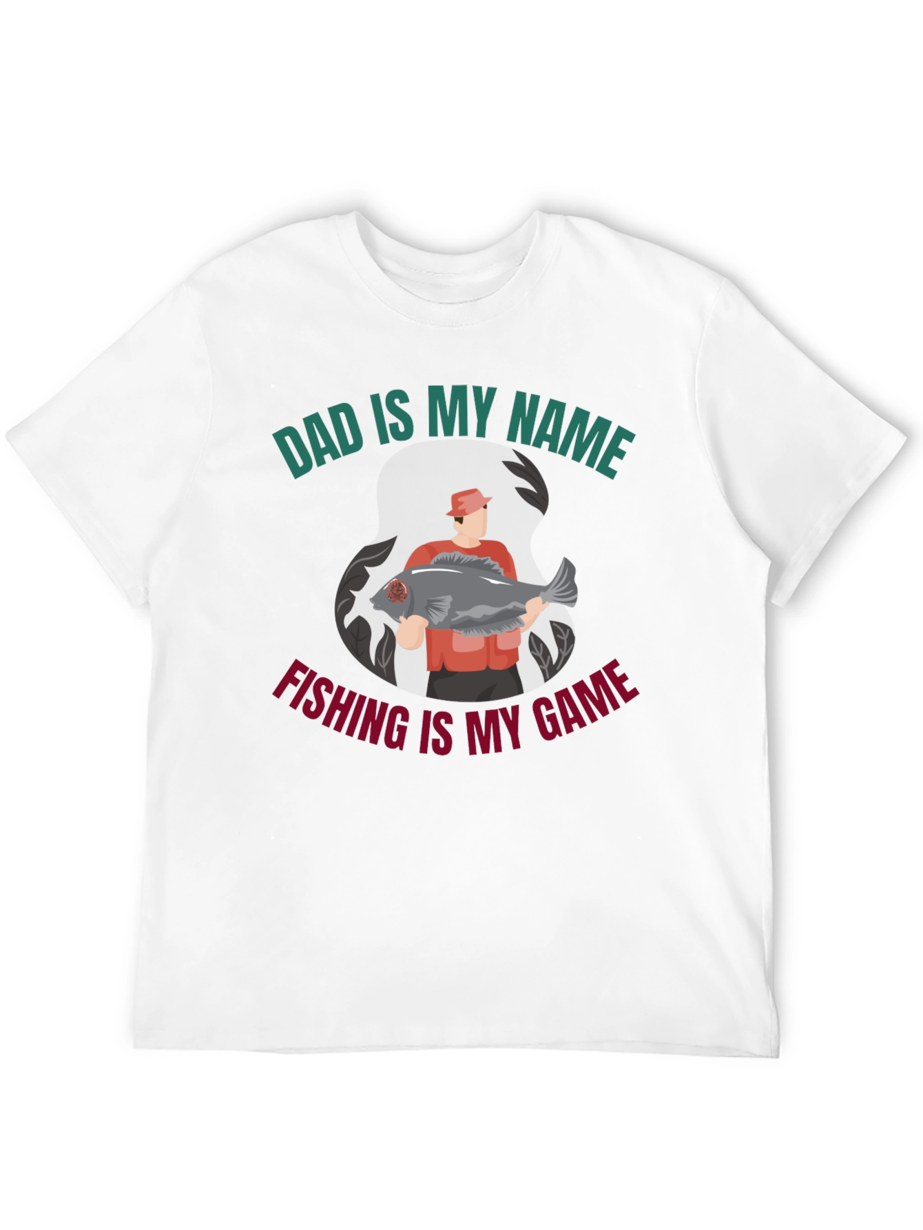 Dad Fishing Graphic T-Shirt