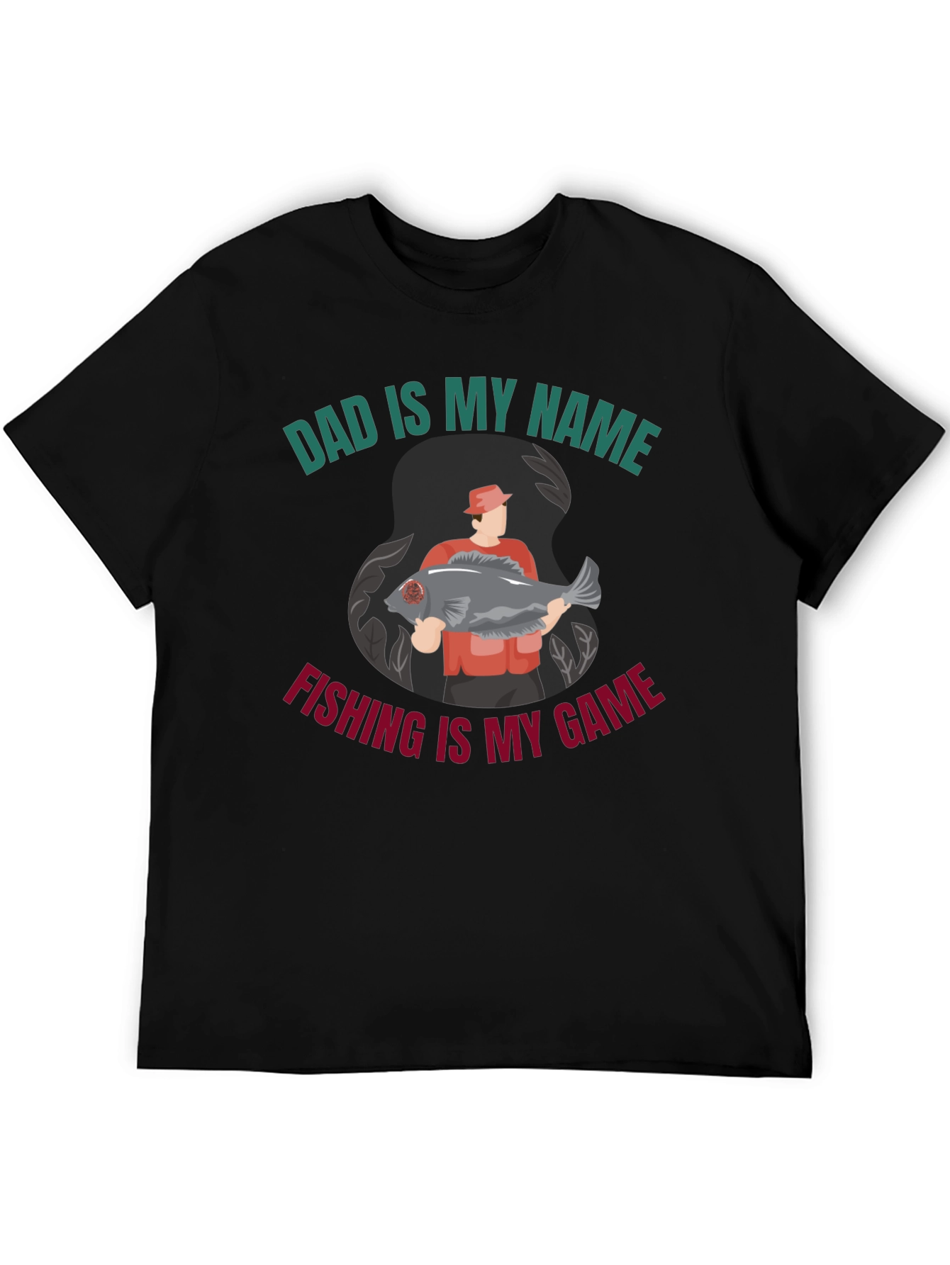 Dad Fishing Graphic T-Shirt