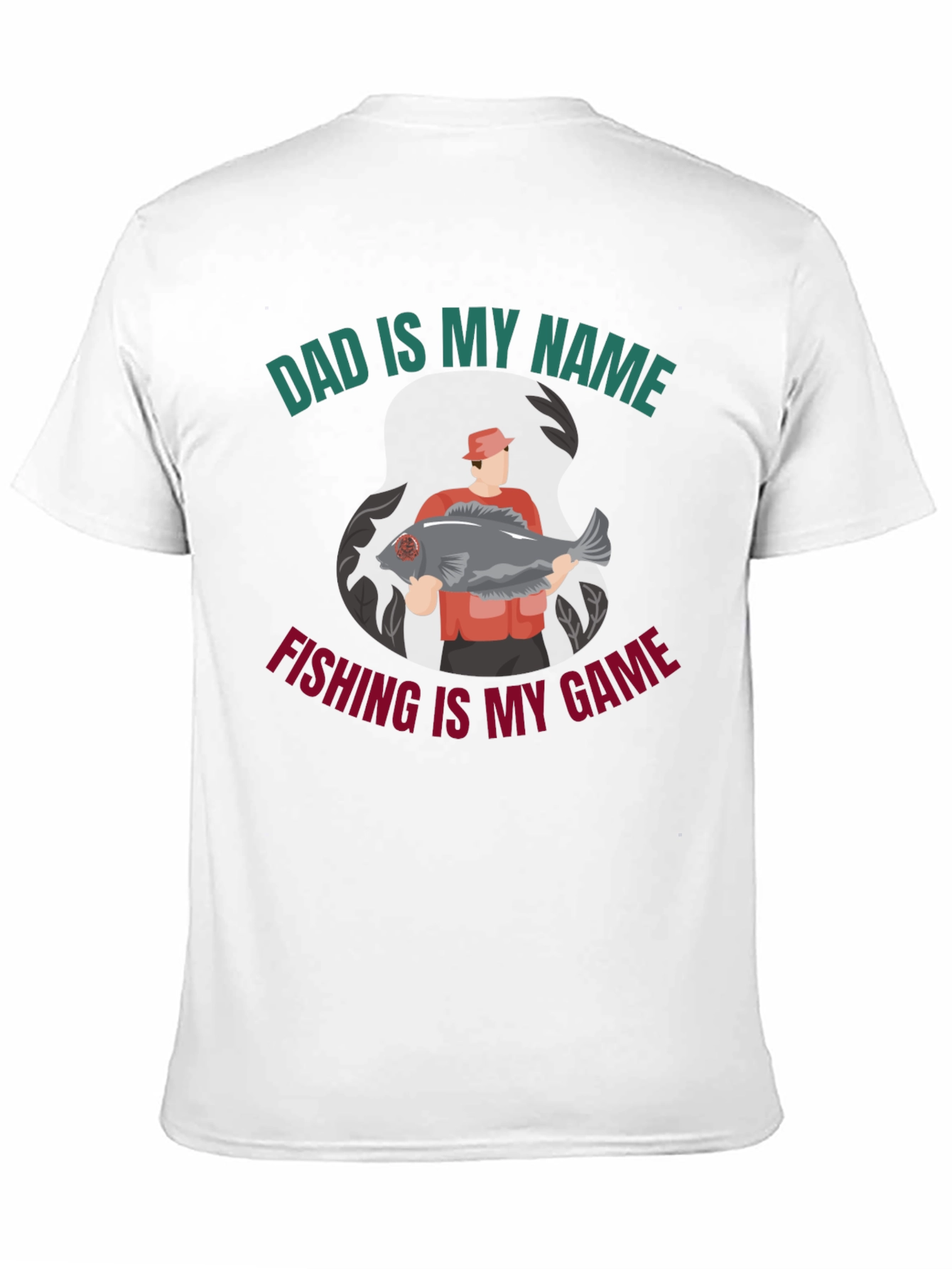 Dad Fishing Graphic T-Shirt