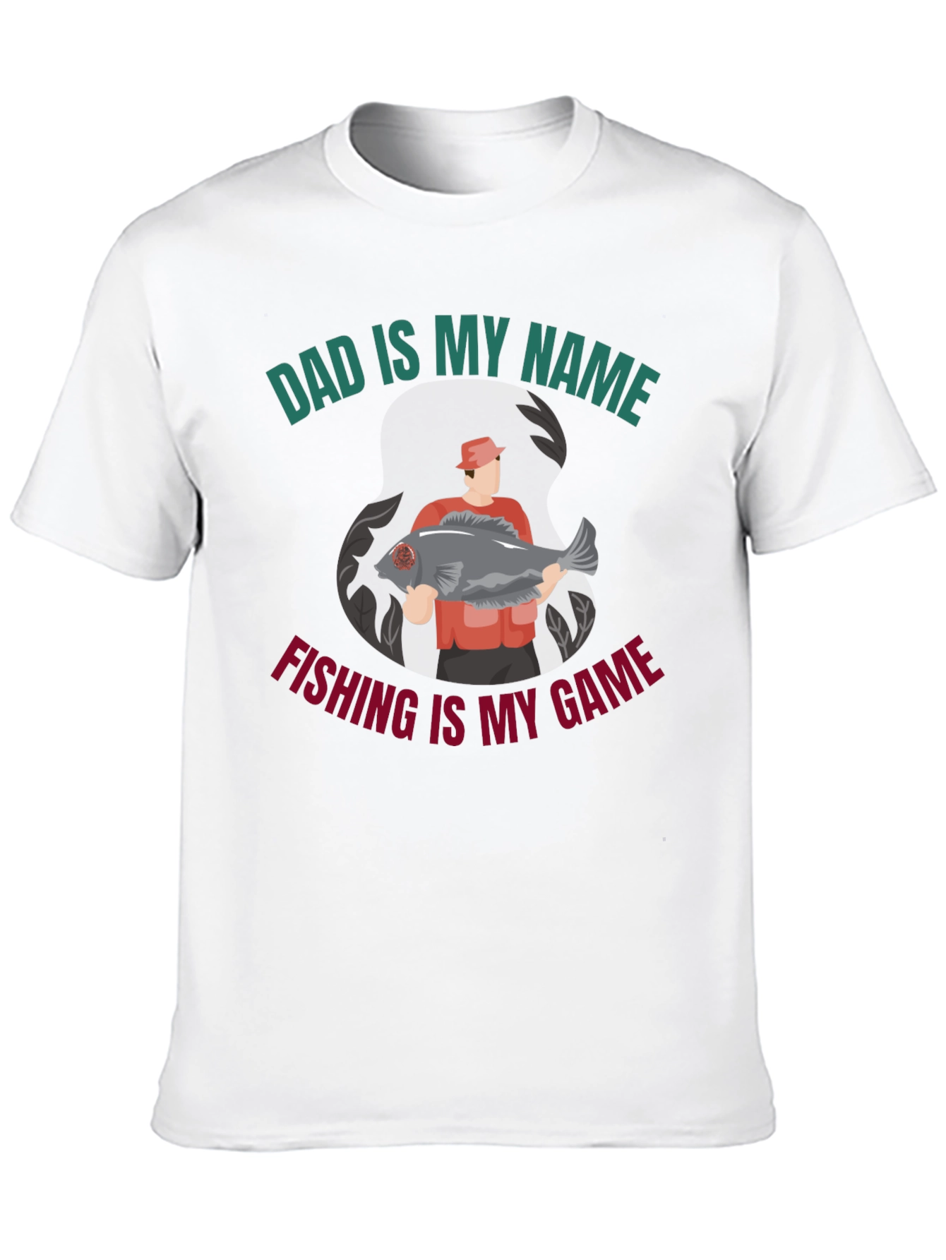 Dad Fishing Graphic T-Shirt