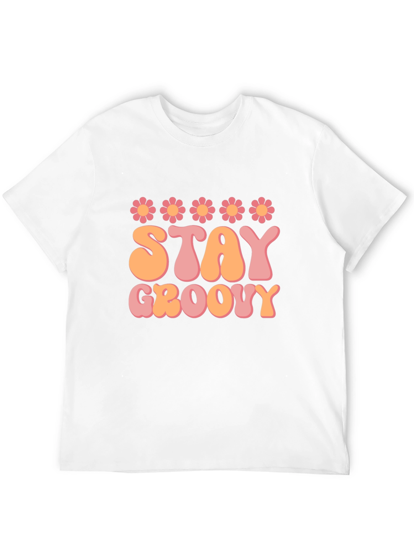 Stay Groovy Retro Graphic Tee